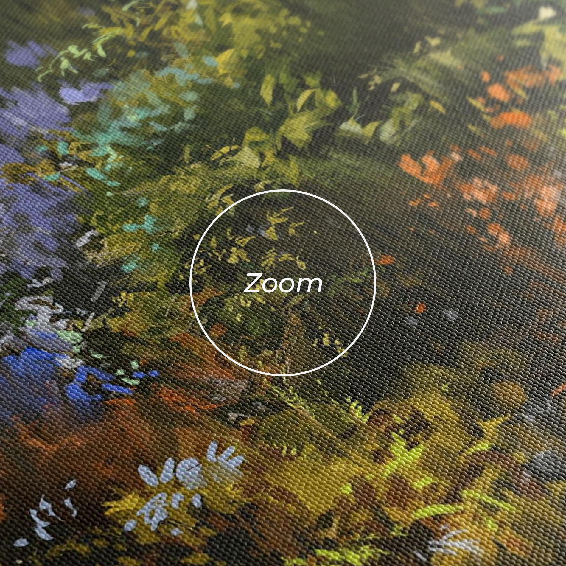 Tablou Canvas Spring Staircase Painting mockup 3