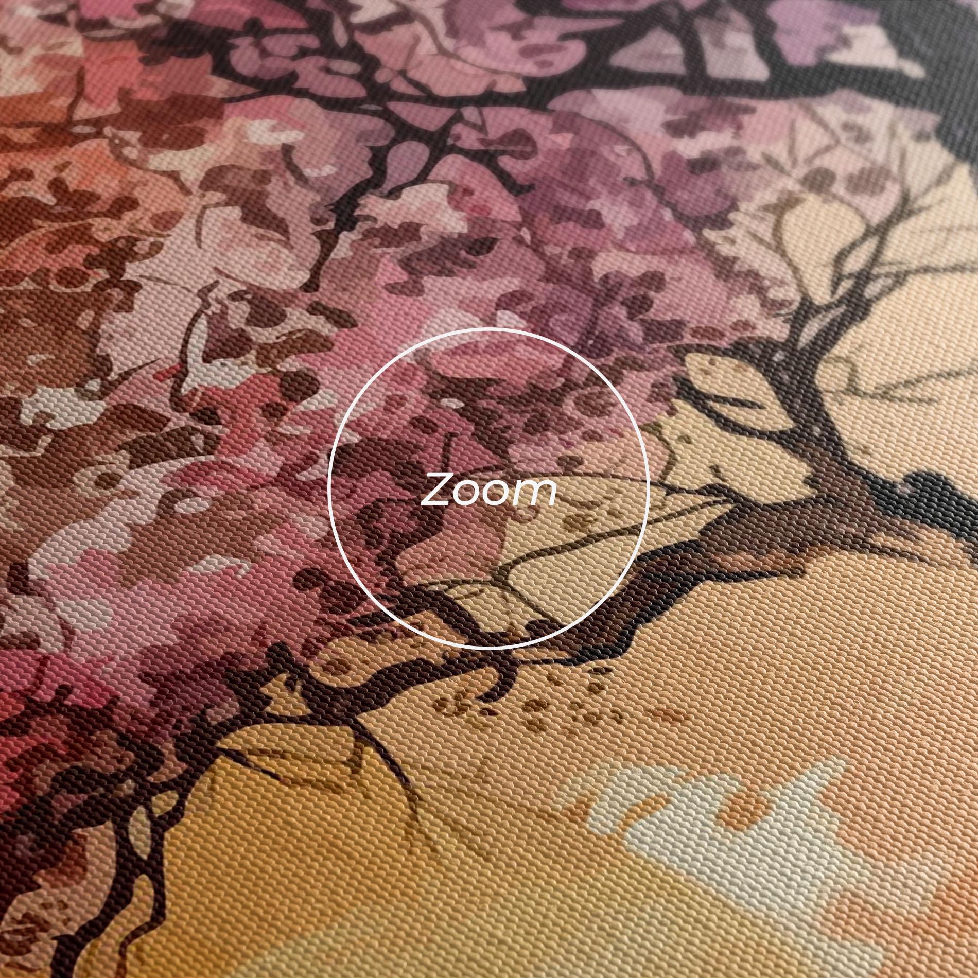 Tablou Canvas Sunset Spring mockup 3