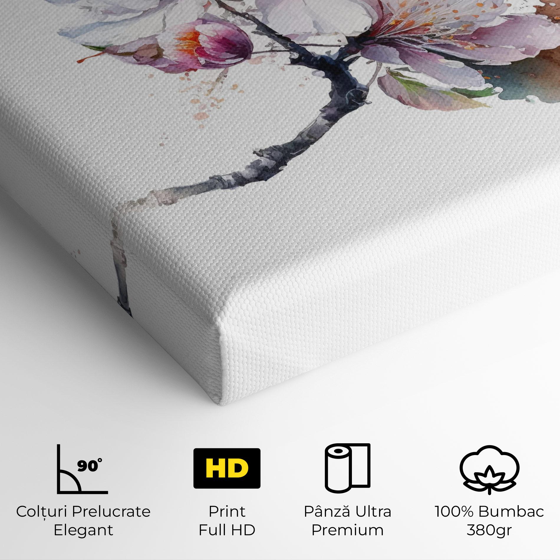 Tablou Canvas Cherry Spring Art mockup 4