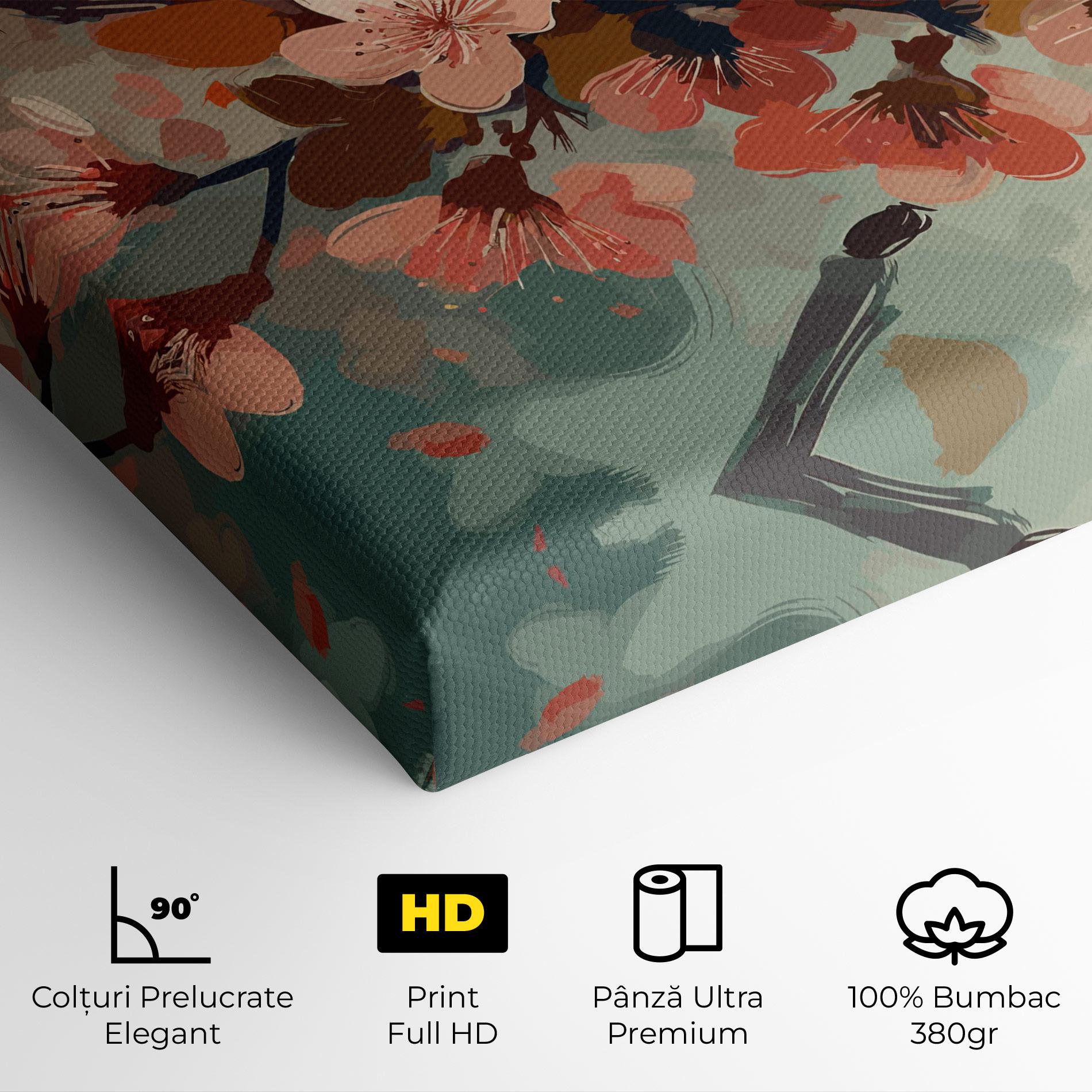Tablou Canvas Cute Spring Flower mockup 4