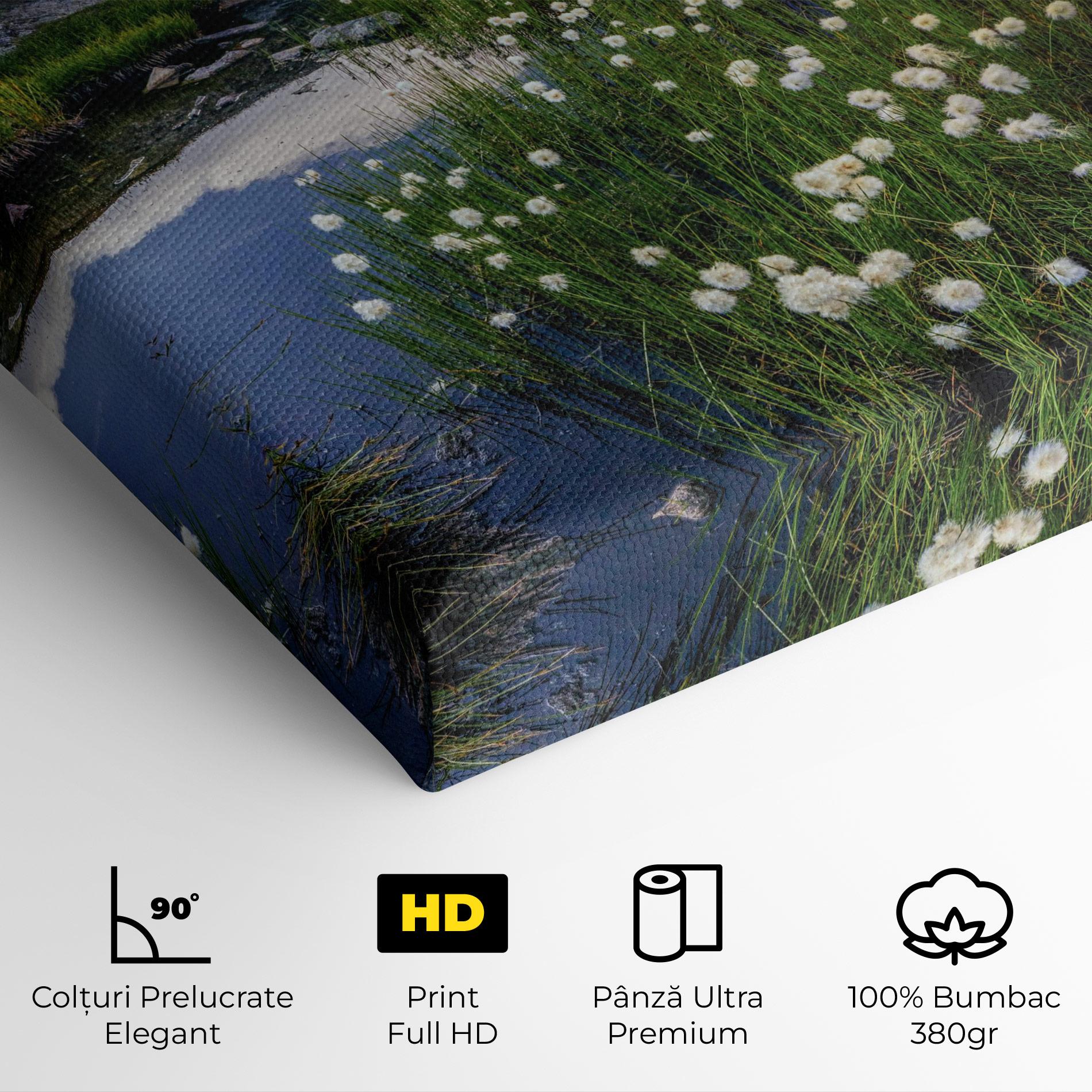 Tablou Canvas Lake Spring View mockup 4