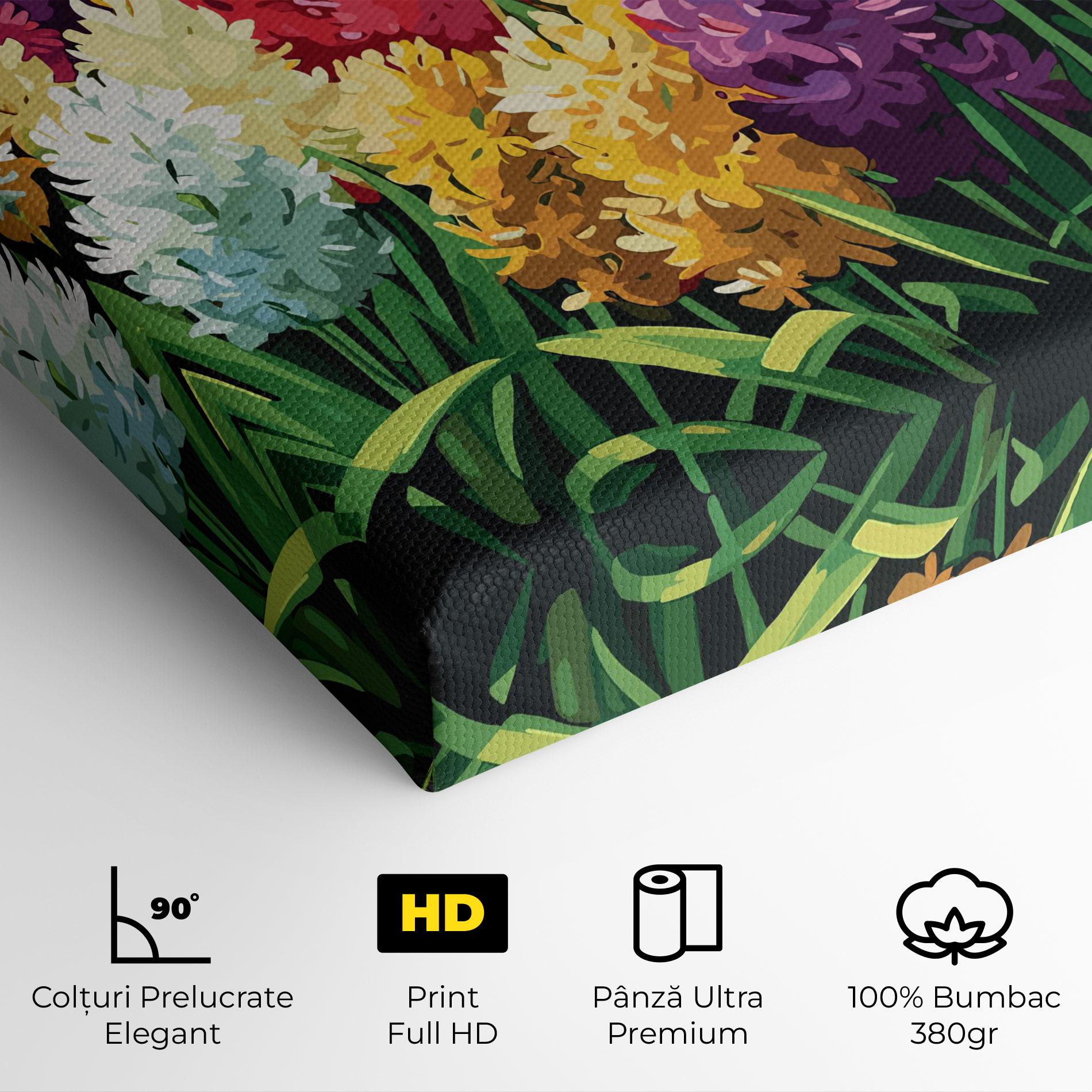 Tablou Canvas Pretty Colorful Spring mockup 4
