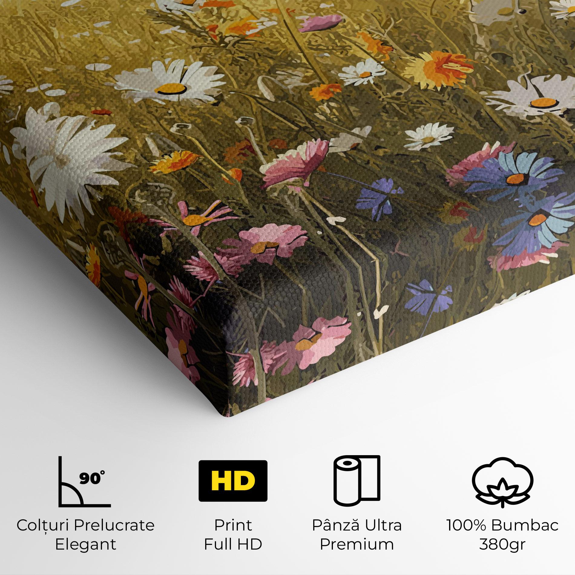 Tablou Canvas Spring Field Art mockup 4