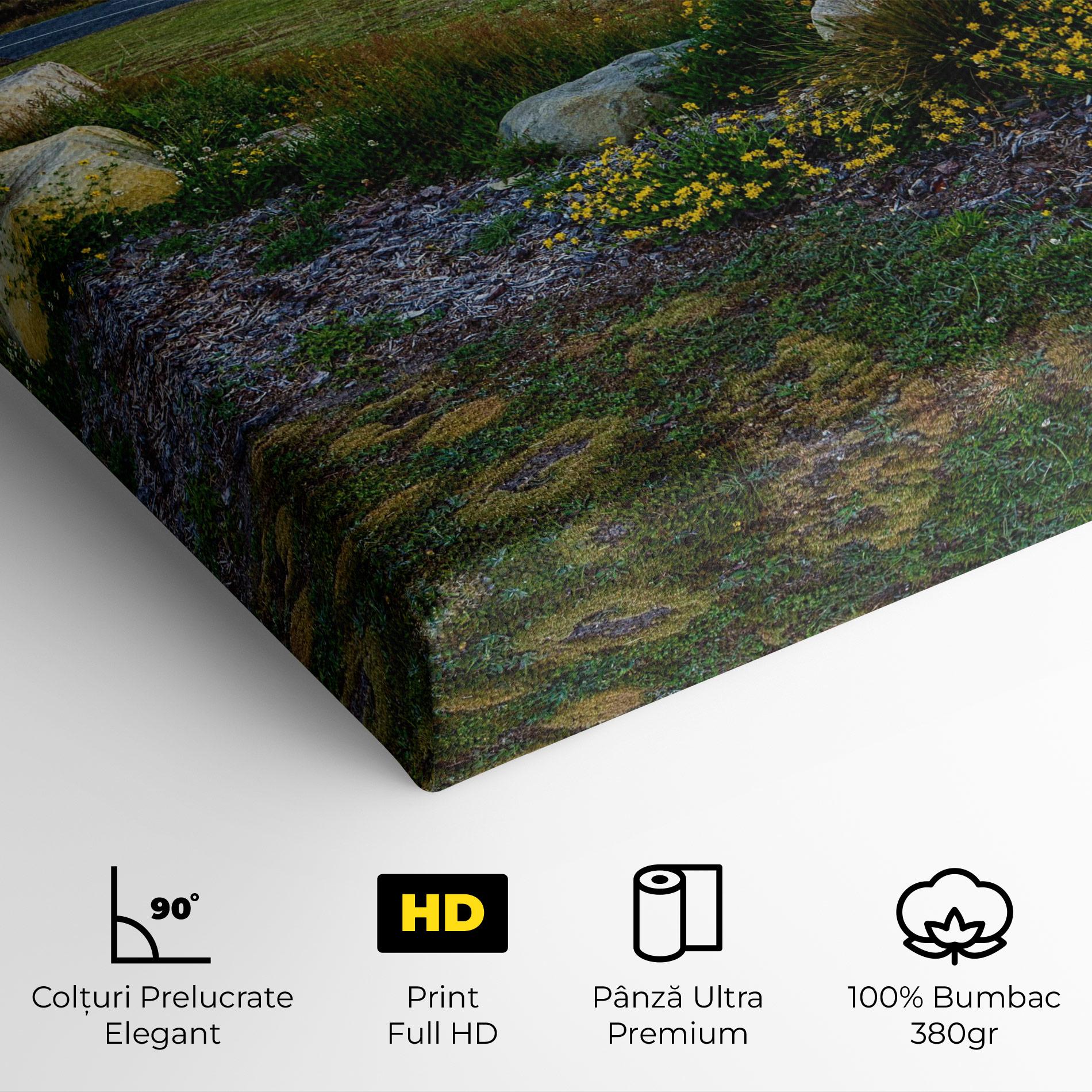 Tablou Canvas Yellow Sky mockup 4
