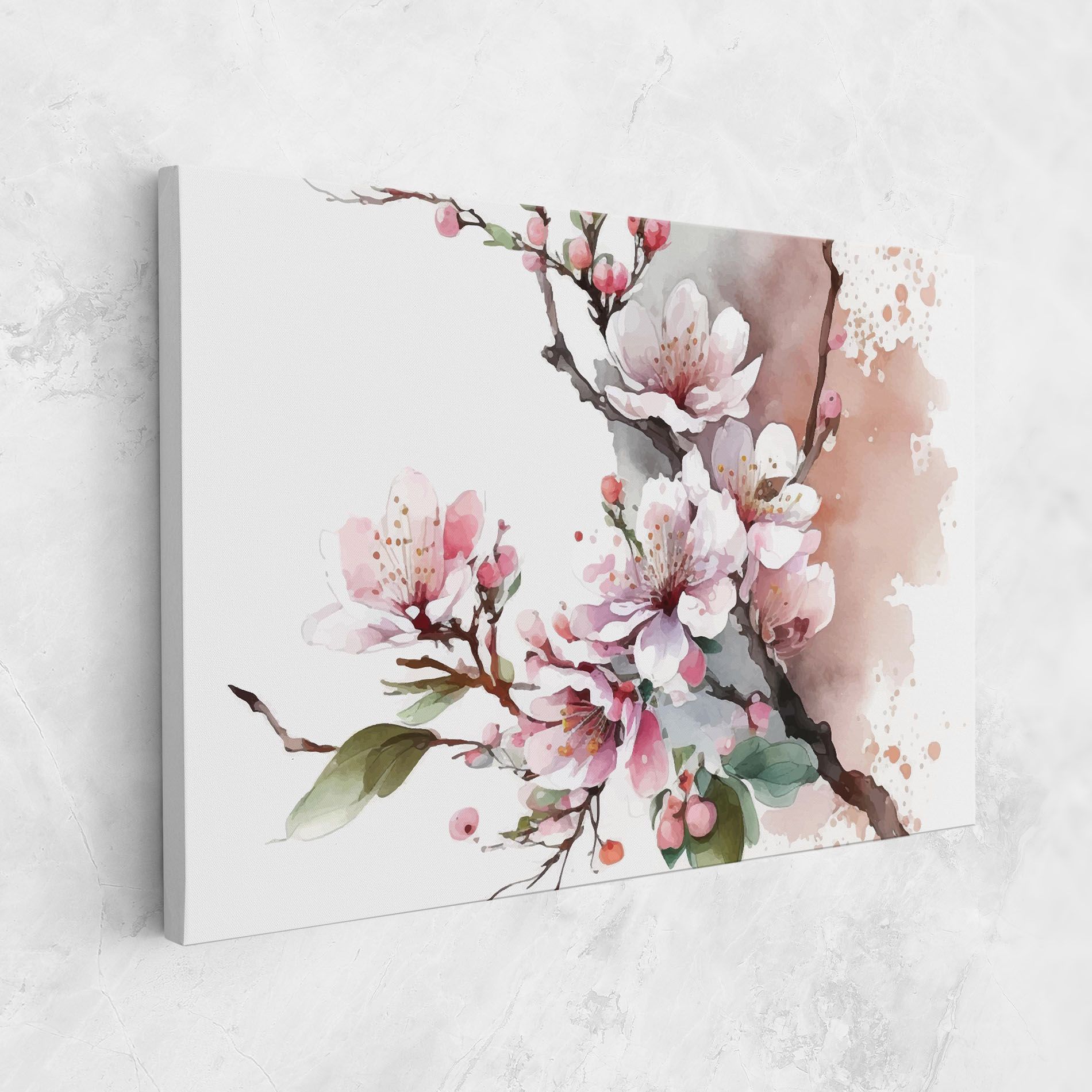 Cherry Spring Flower mockup 1