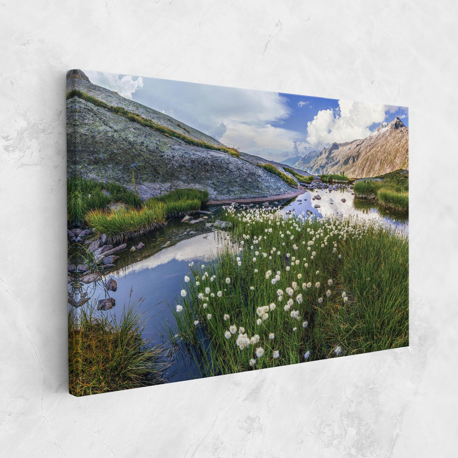 Tablou Canvas Lake Spring View mockup 1