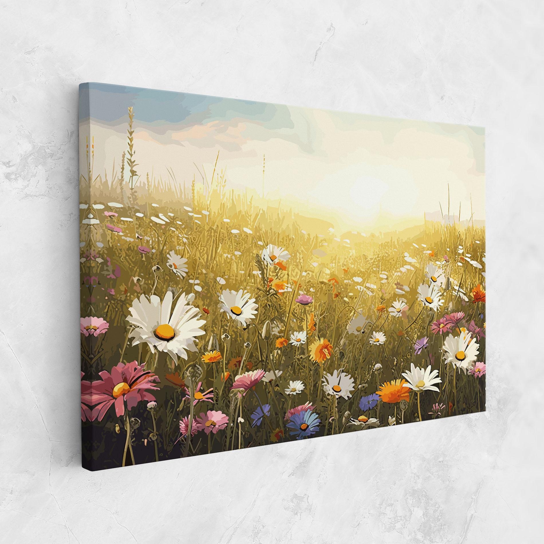Tablou Canvas Spring Field Art mockup 1