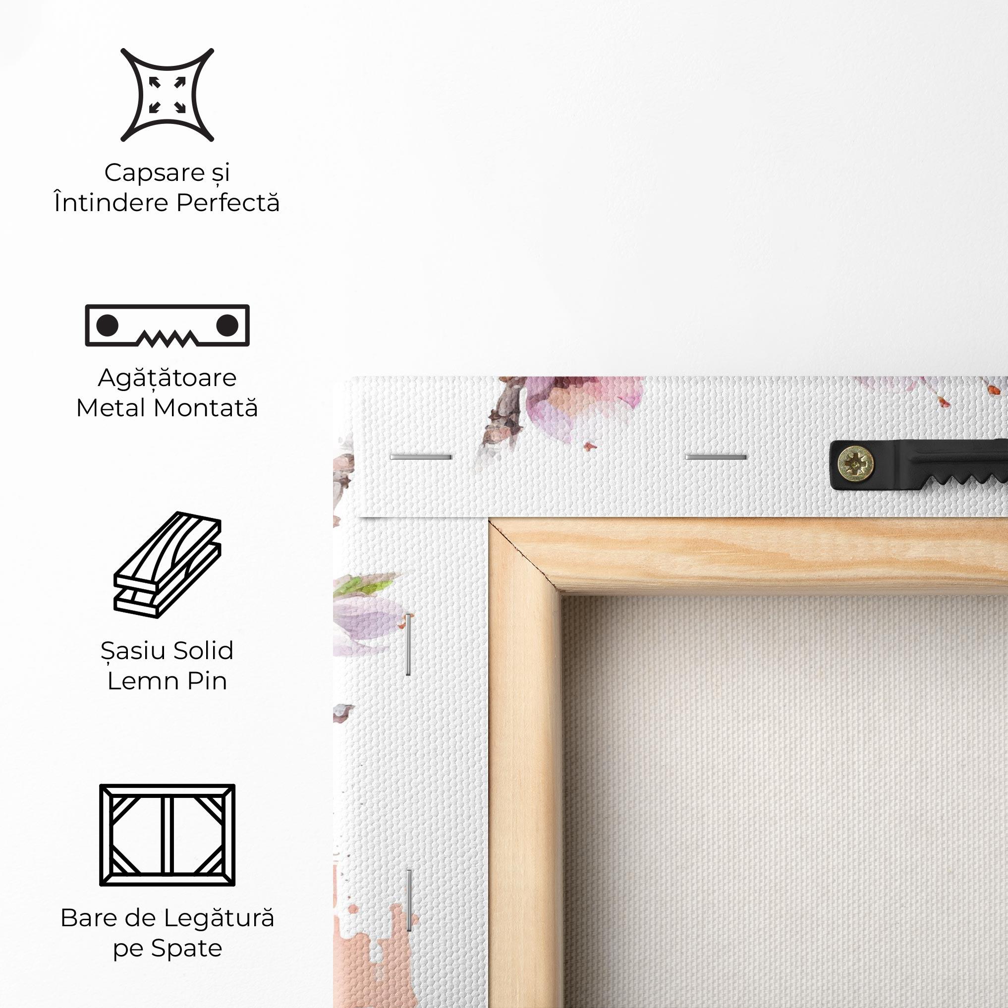 Tablou Canvas Cherry Spring Art mockup 5