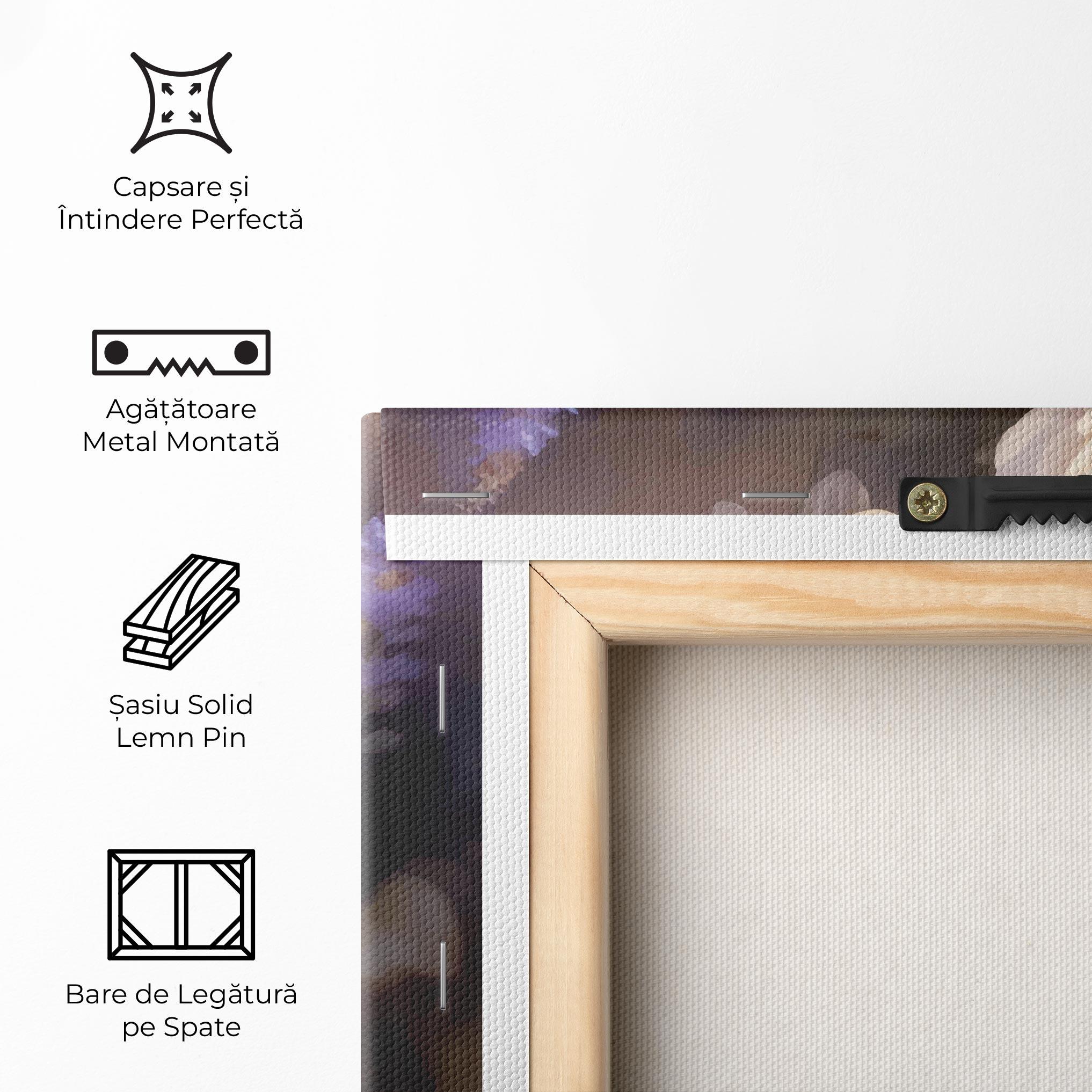 Tablou Canvas Cream Flower Spring mockup 5