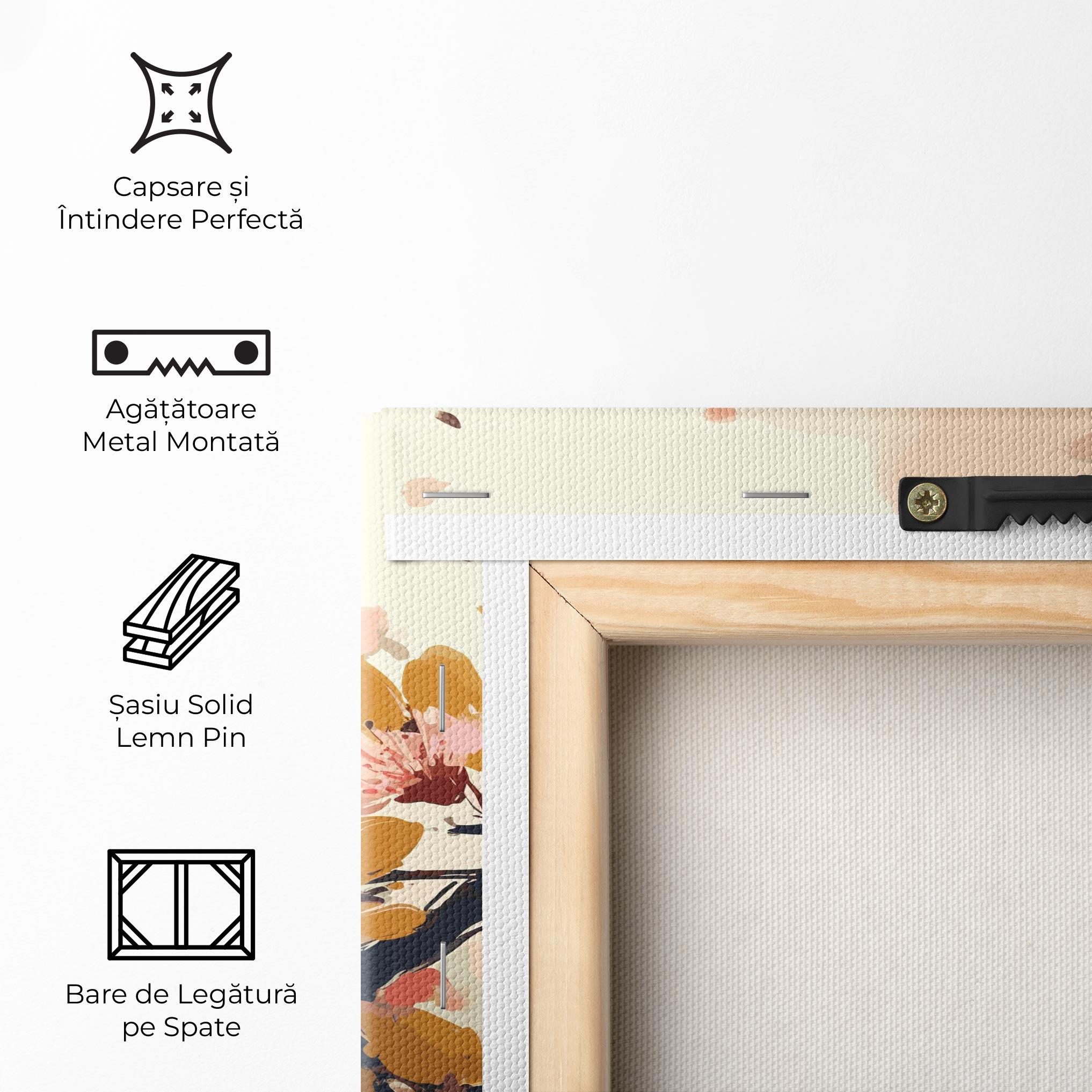 Tablou Canvas Cute Spring Flower mockup 5