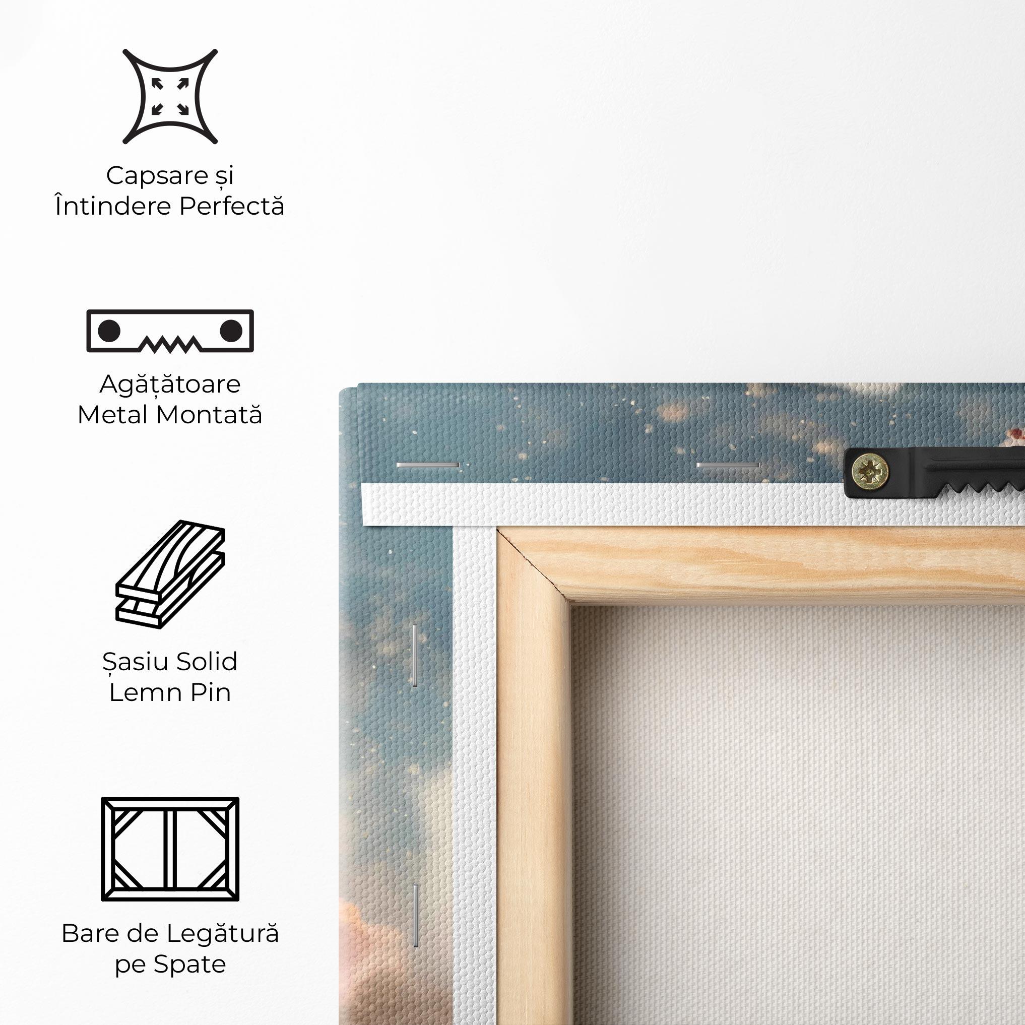 Tablou Canvas Flower Spring Art mockup 5