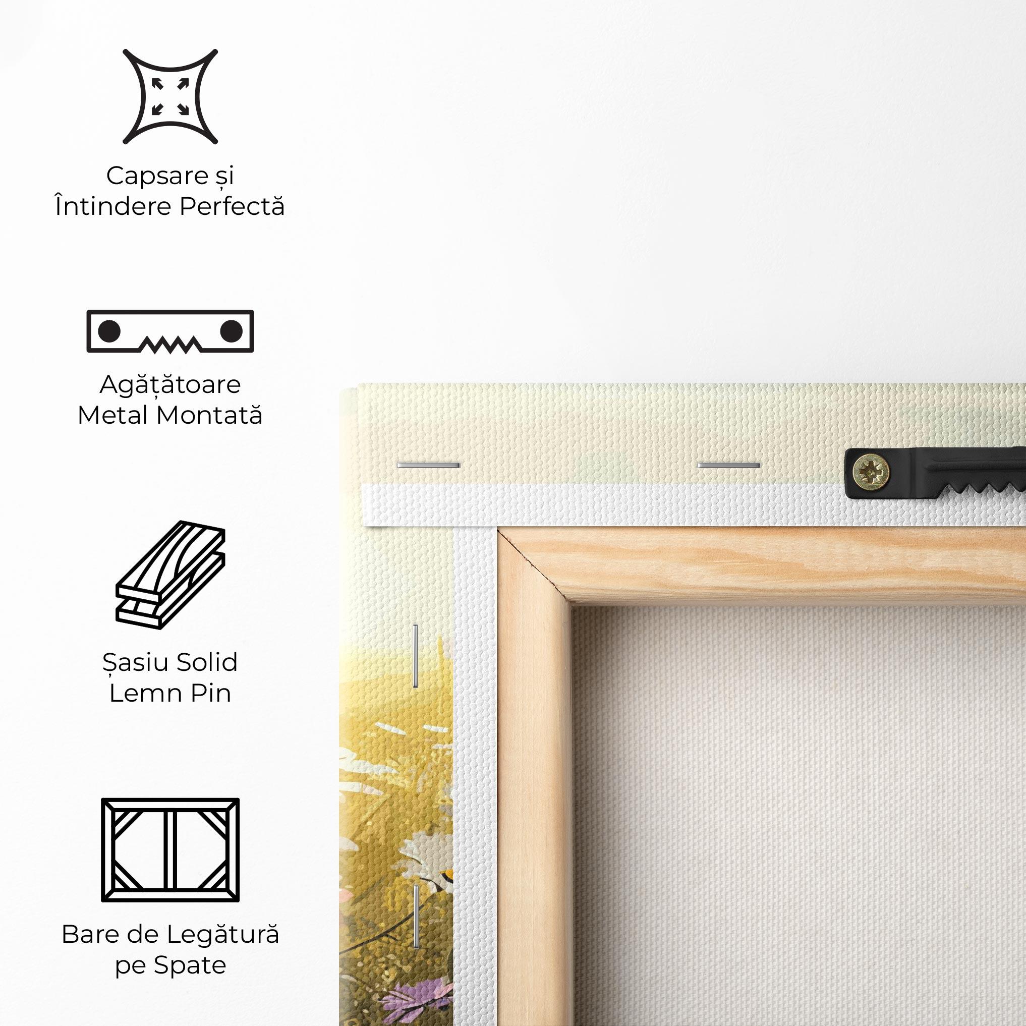 Tablou Canvas Spring Field Art mockup 5