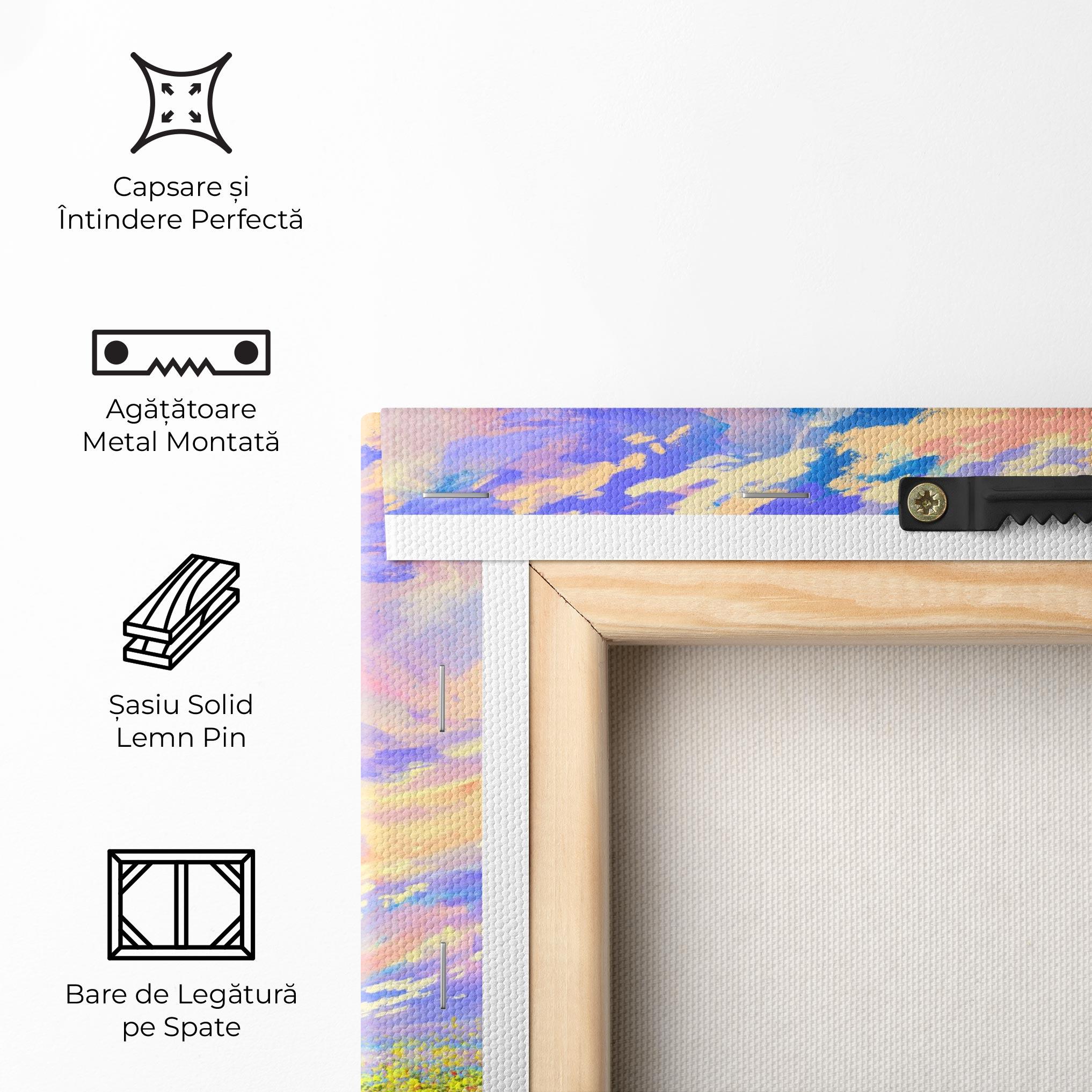 Tablou Canvas Spring Field mockup 5