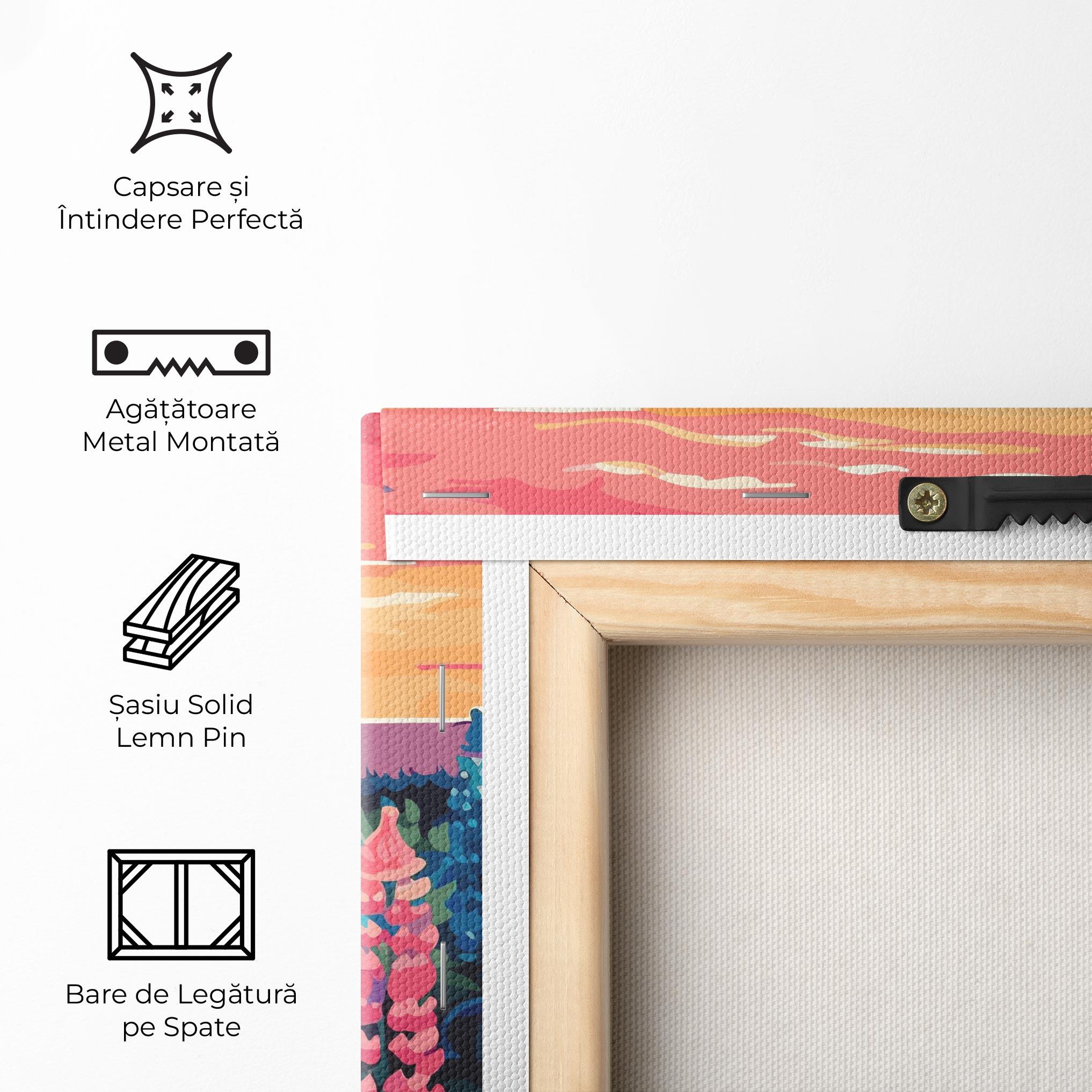 Tablou Canvas Spring Sunset mockup 5