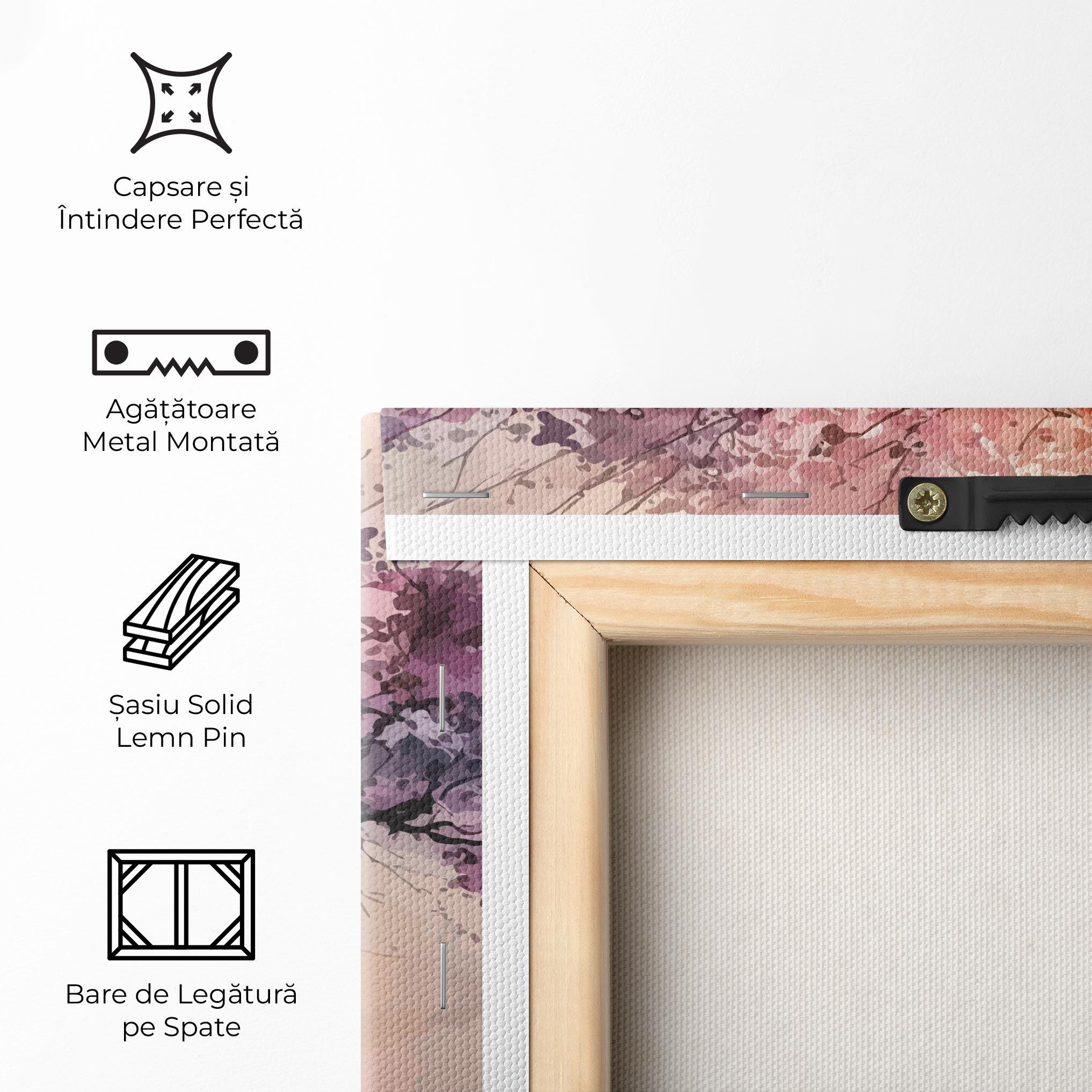 Tablou Canvas Sunset Spring mockup 5