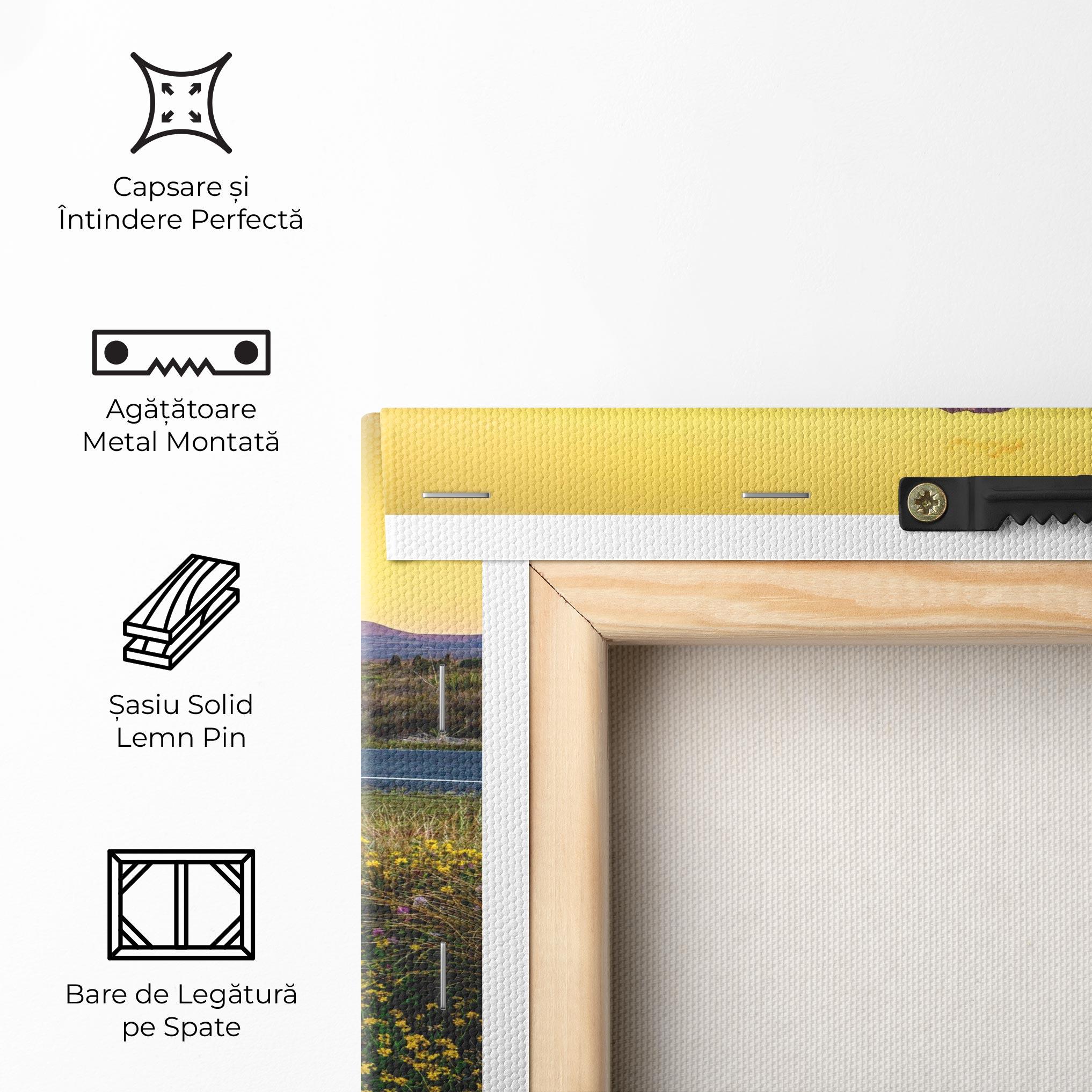 Tablou Canvas Yellow Sky mockup 5
