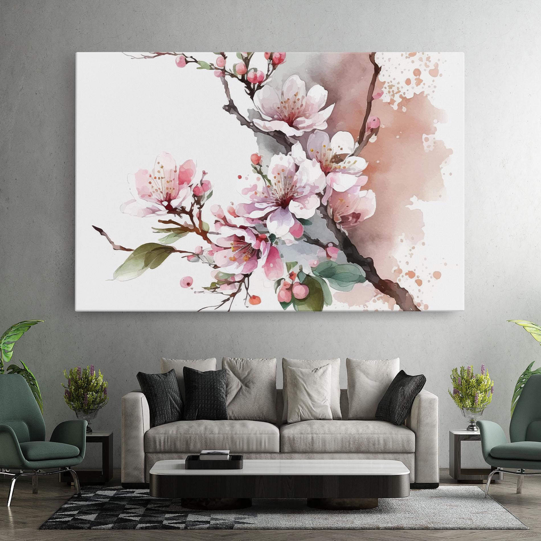 Tablou Canvas Cherry Spring Flower mockup 7