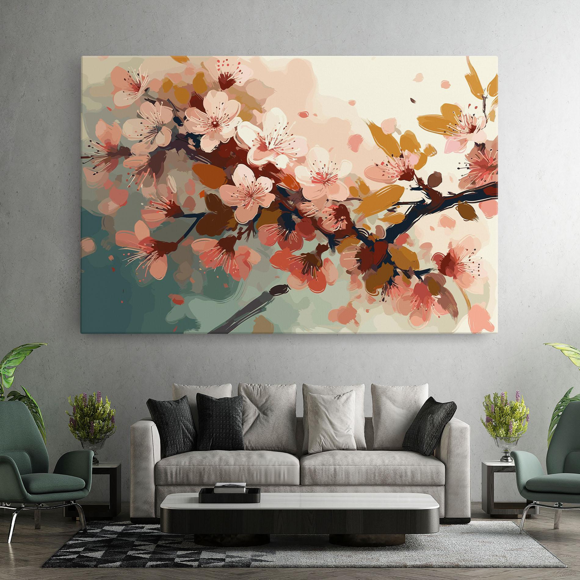 Tablou Canvas Cute Spring Flower mockup 7