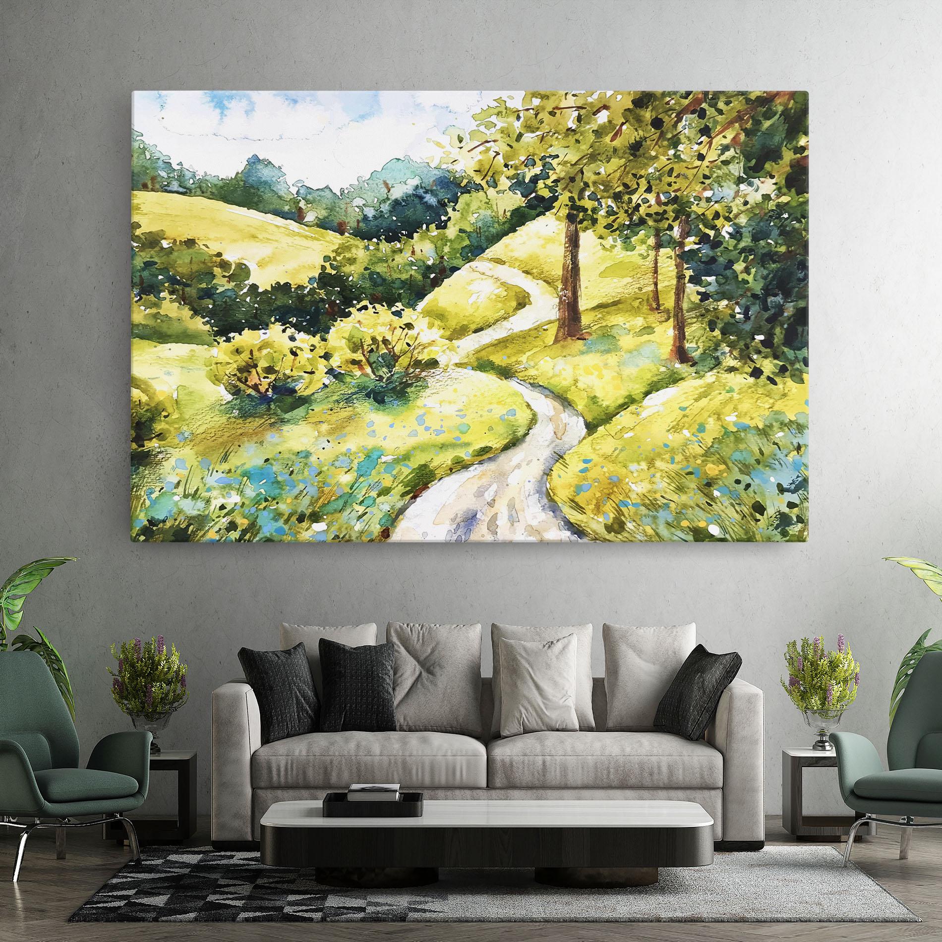 Tablou Canvas Fresh Spring View mockup 7