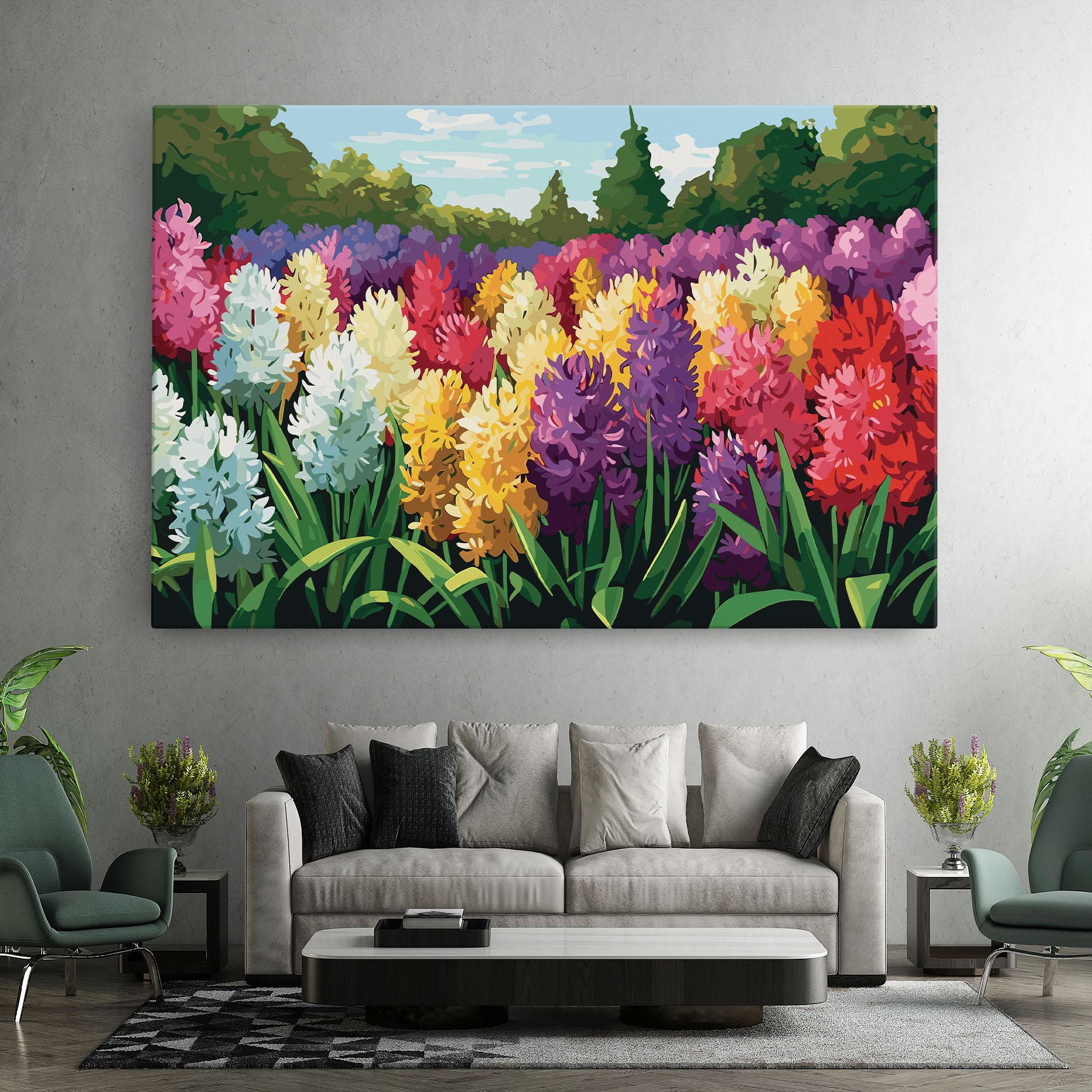 Tablou Canvas Pretty Colorful Spring mockup 7