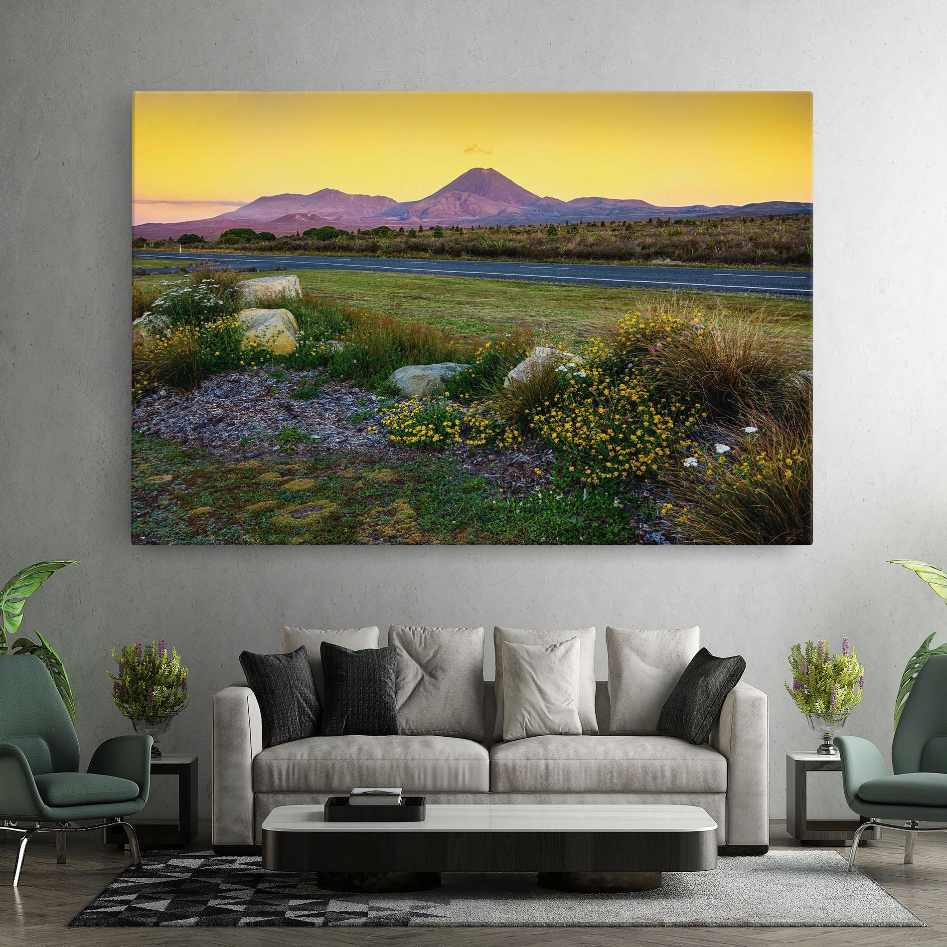 Tablou Canvas Yellow Sky mockup 7