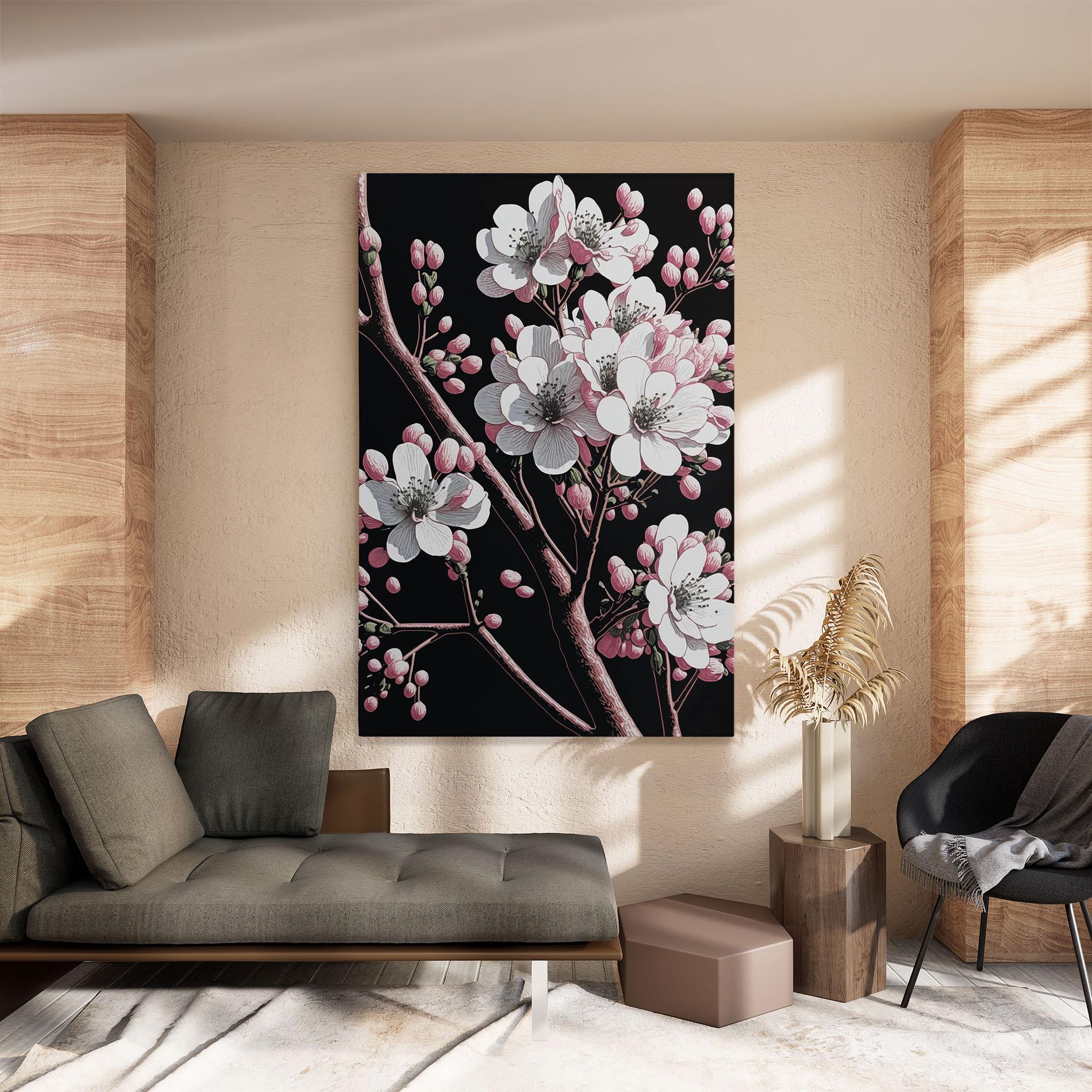 Tablou Canvas Spring Flowers mockup 8
