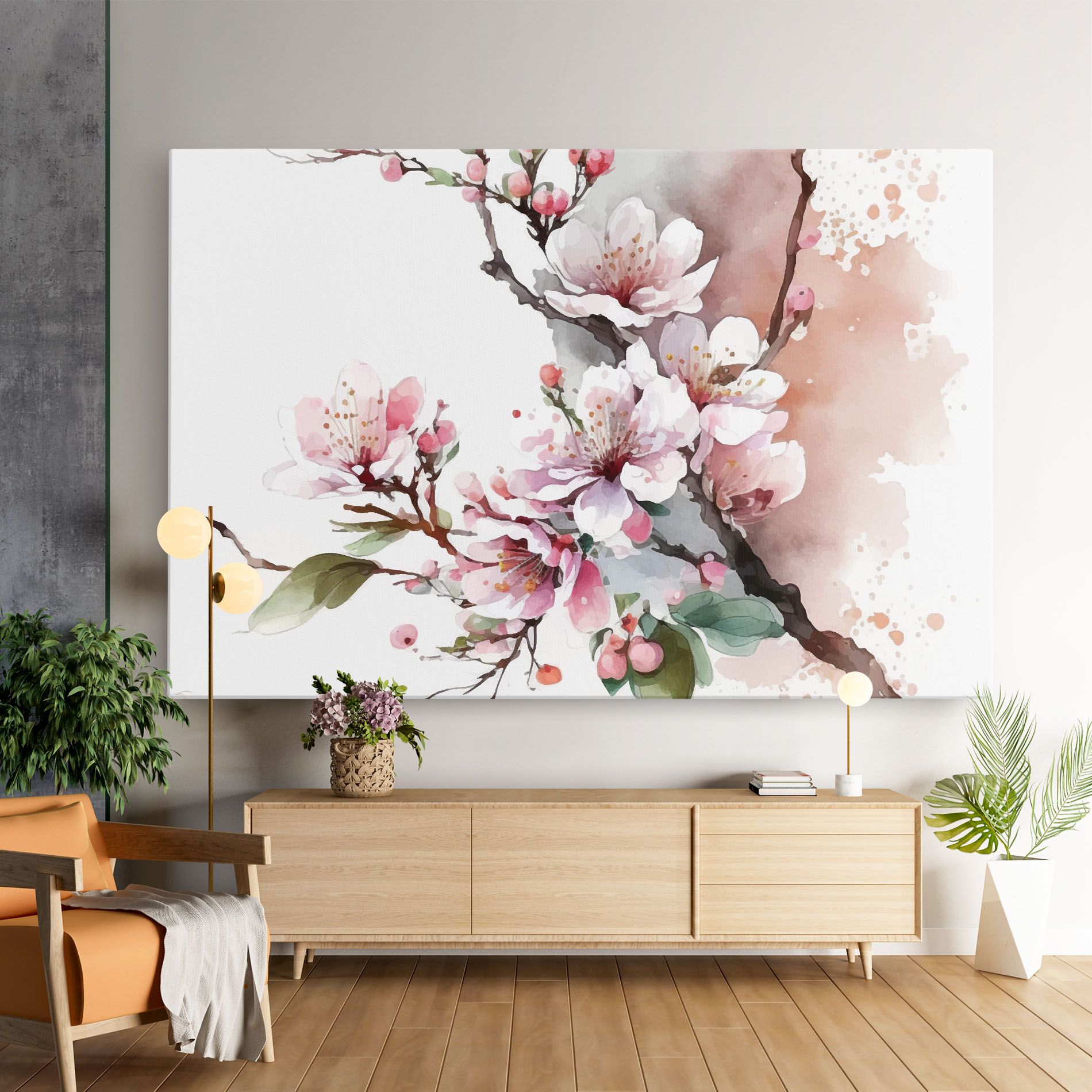 Cherry Spring Flower mockup 9