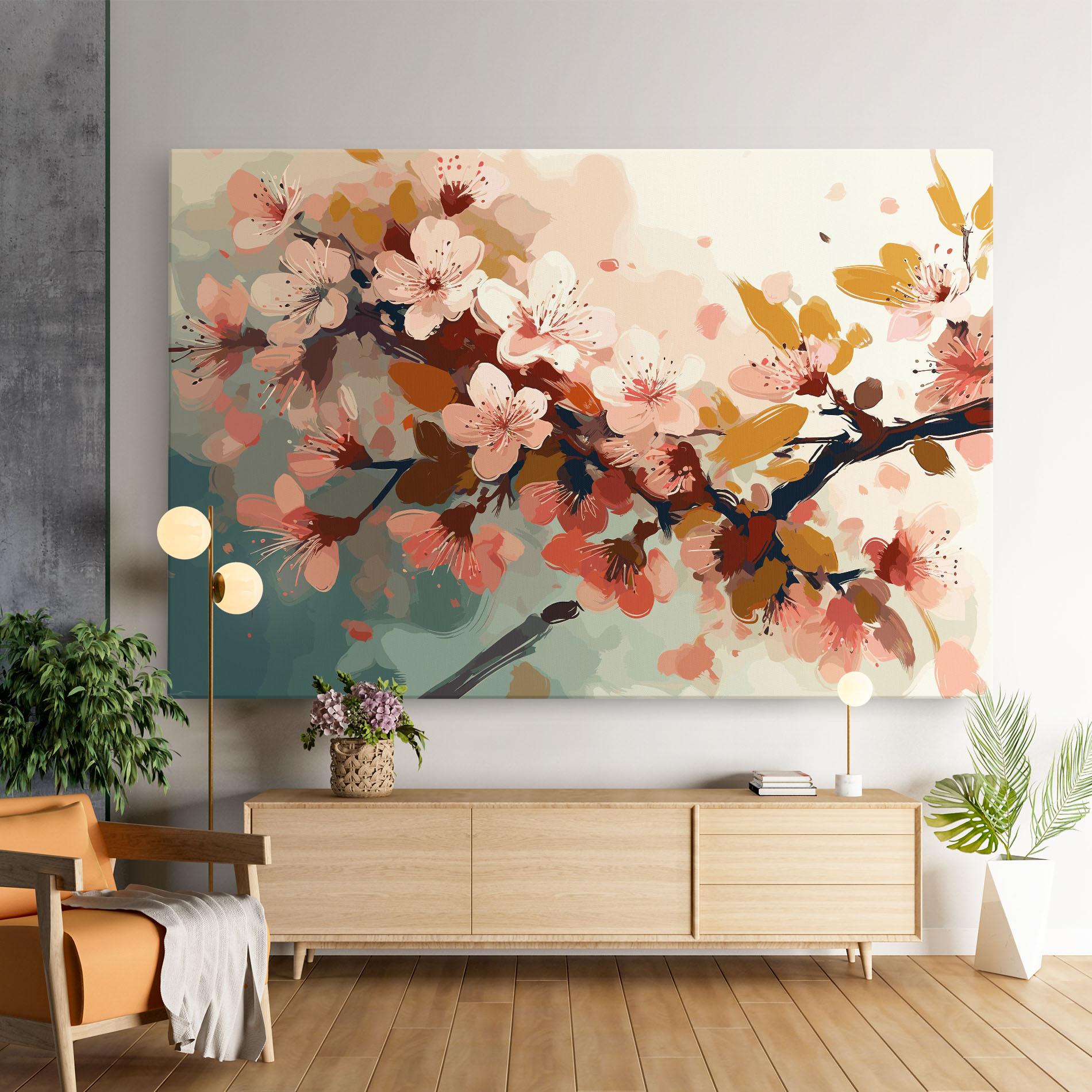 Tablou Canvas Cute Spring Flower mockup 9