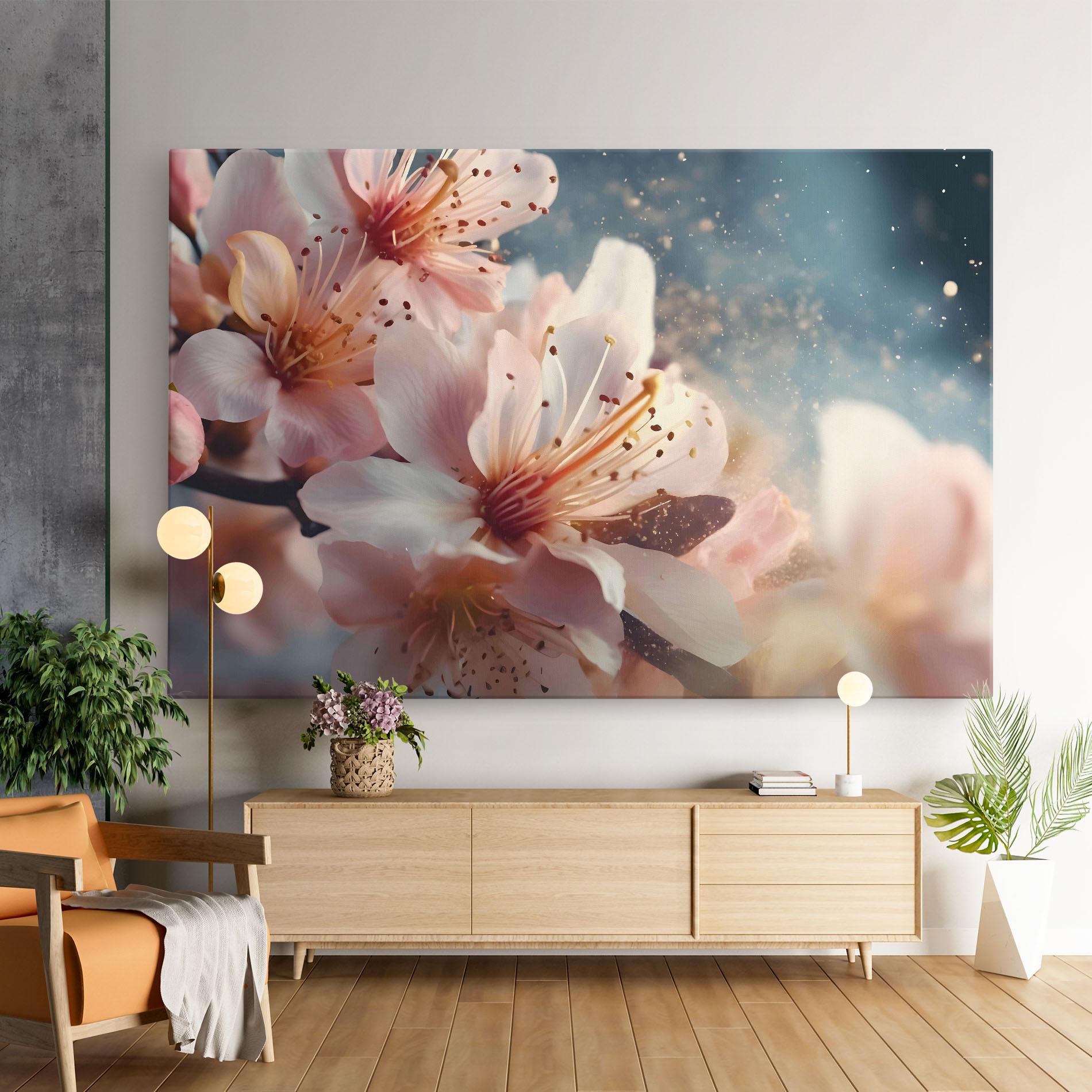 Tablou Canvas Flower Spring Art mockup 9