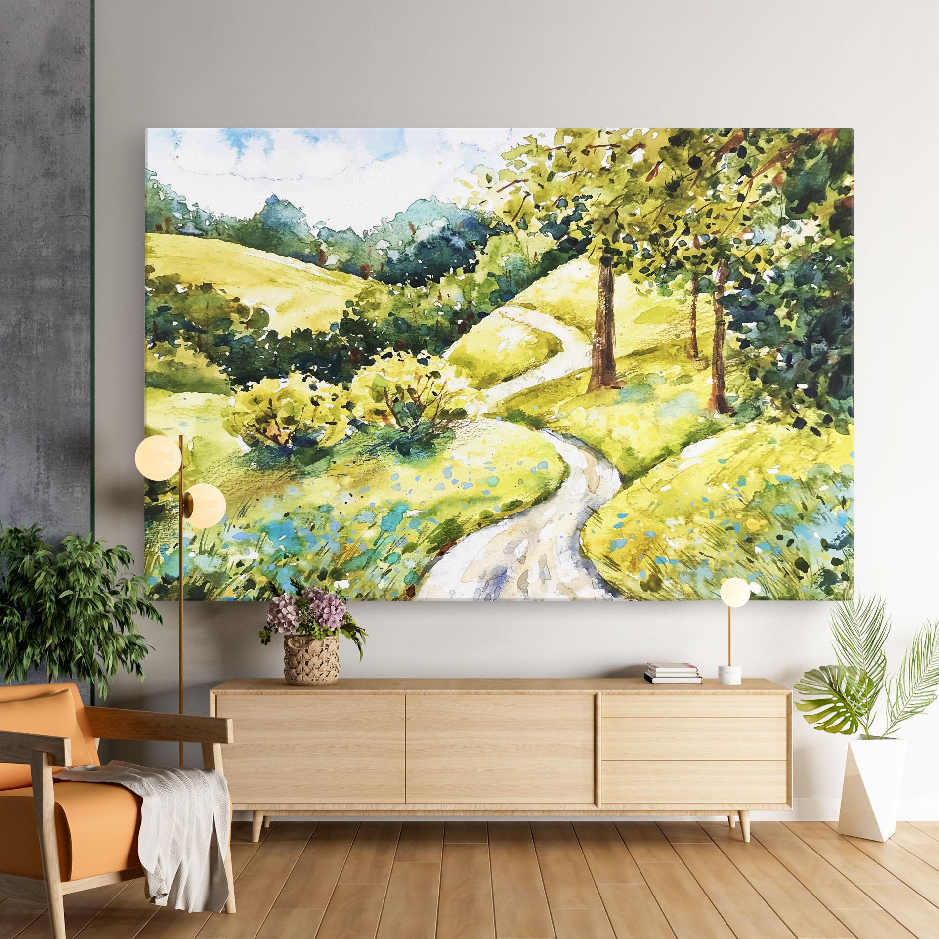 Tablou Canvas Fresh Spring View mockup 9