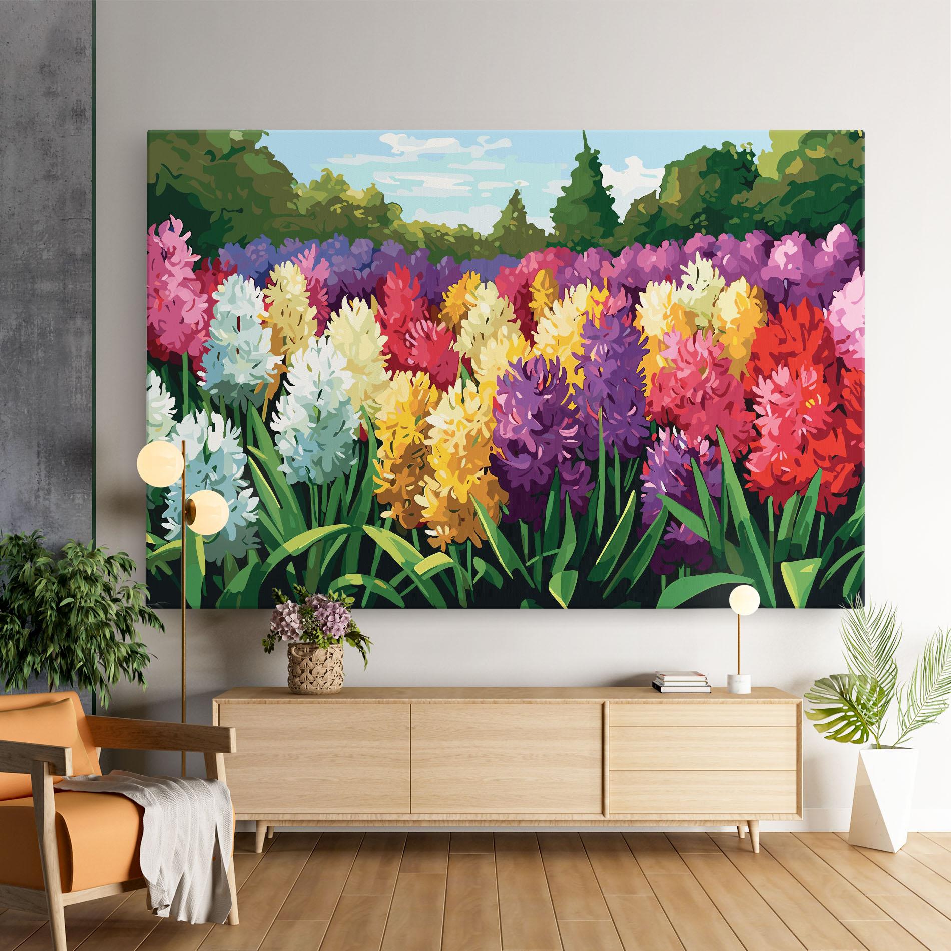 Tablou Canvas Pretty Colorful Spring mockup 9