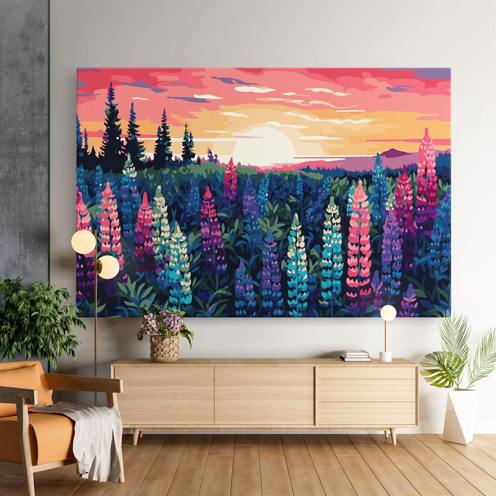 Tablou Canvas Spring Sunset mockup 9