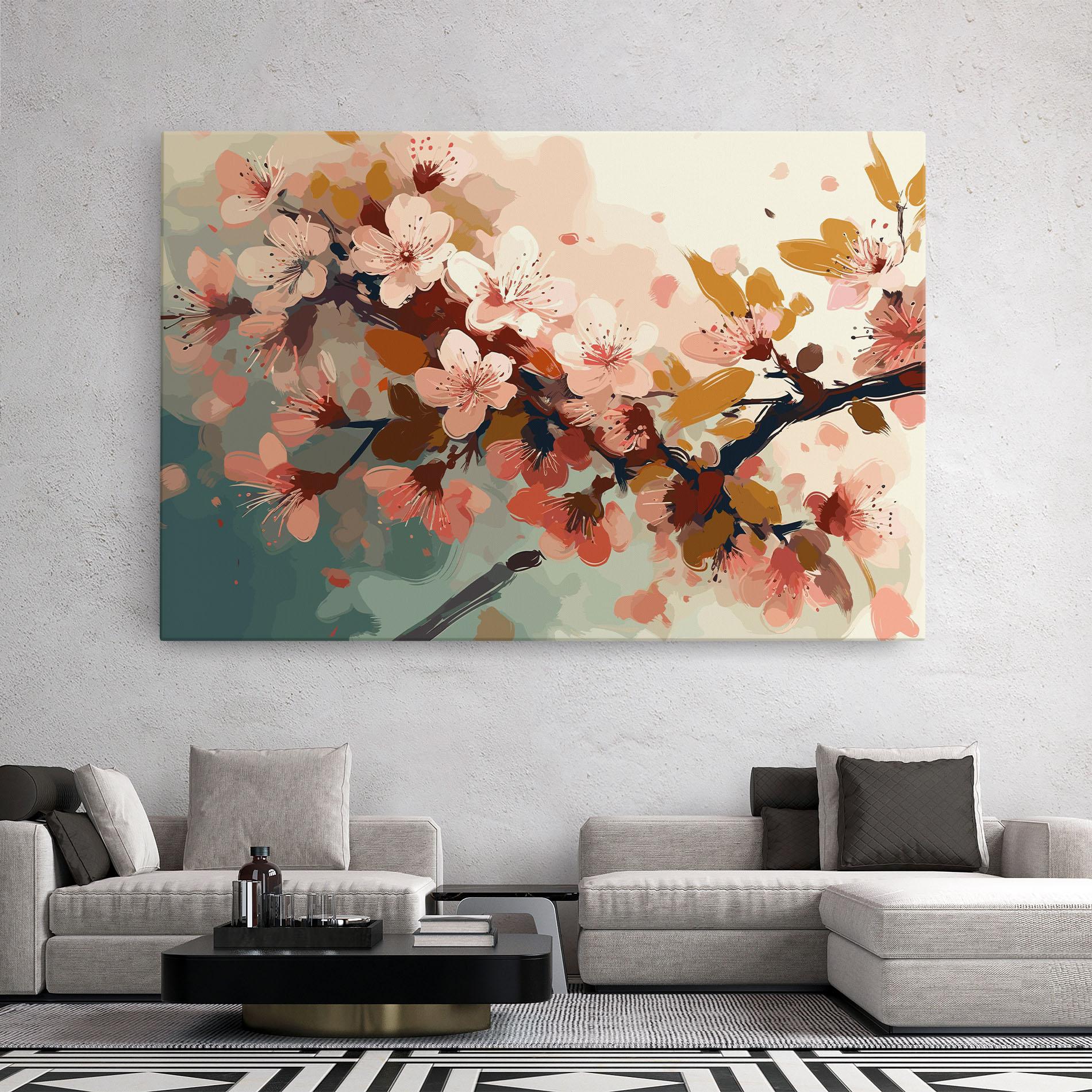 Tablou Canvas Cute Spring Flower mockup 2