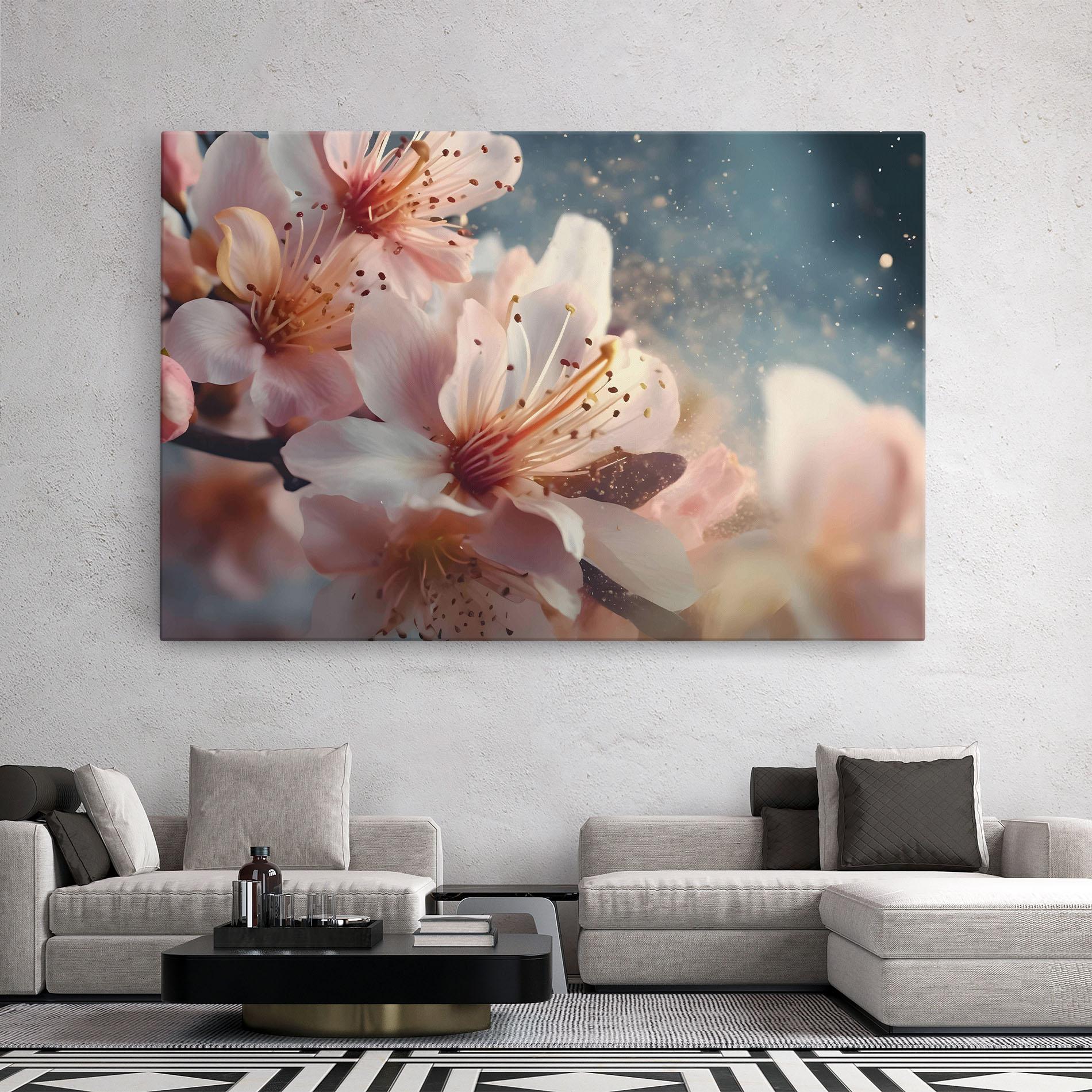 Tablou Canvas Flower Spring Art mockup 2