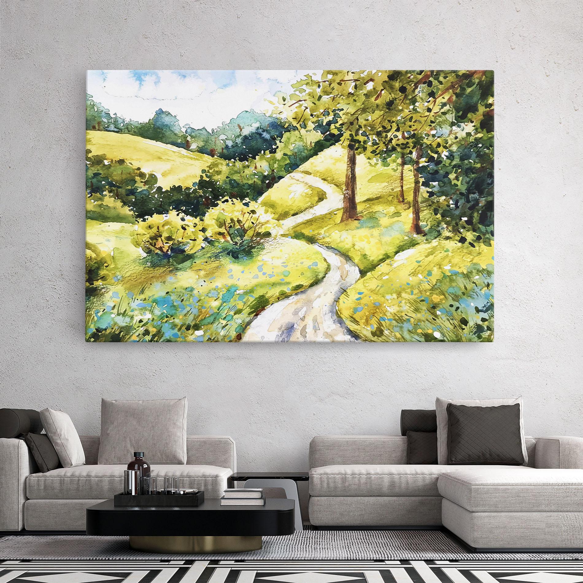 Tablou Canvas Fresh Spring View mockup 2