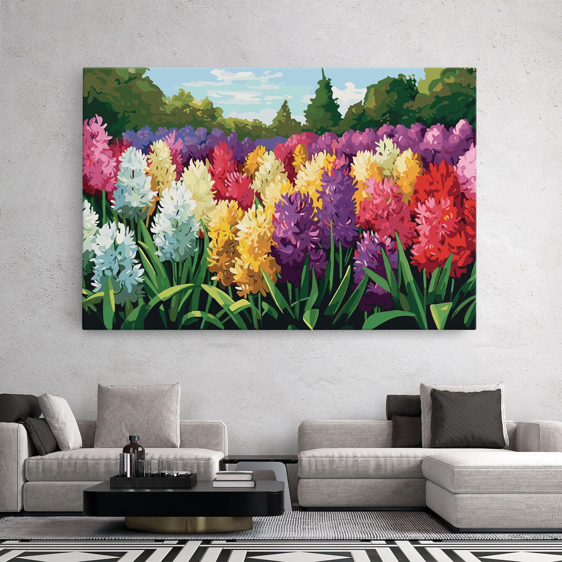 Tablou Canvas Pretty Colorful Spring mockup 2