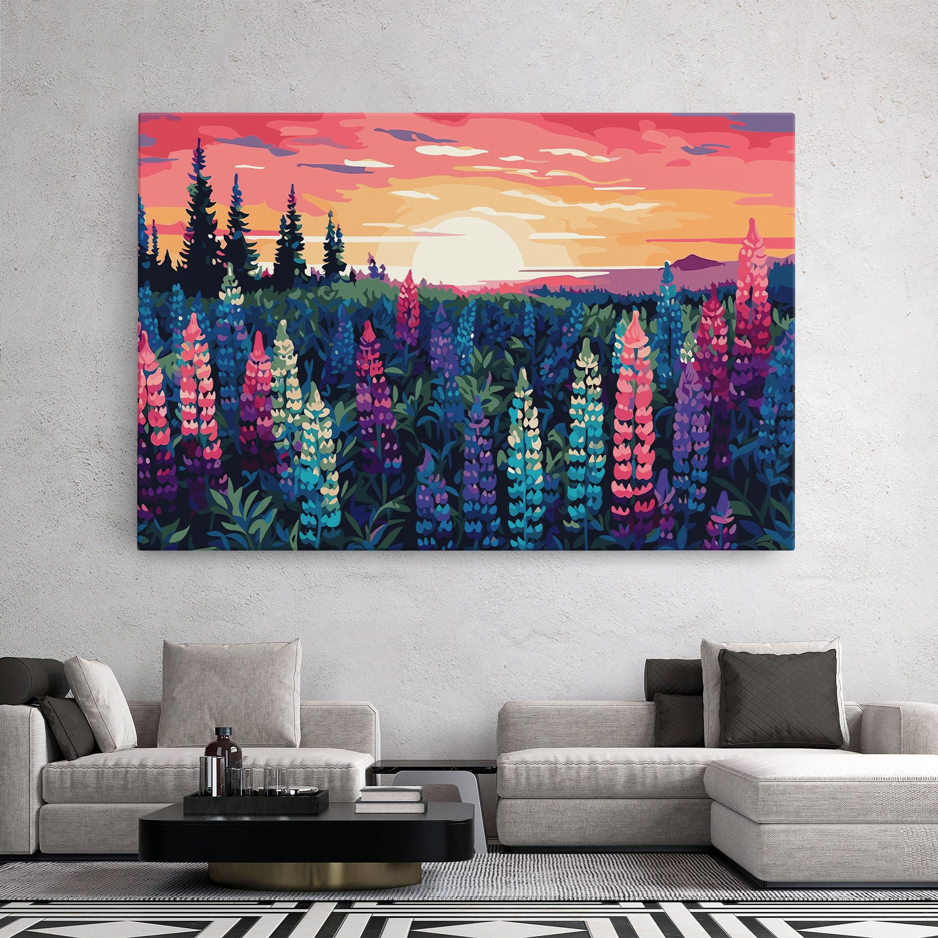 Tablou Canvas Spring Sunset mockup 2