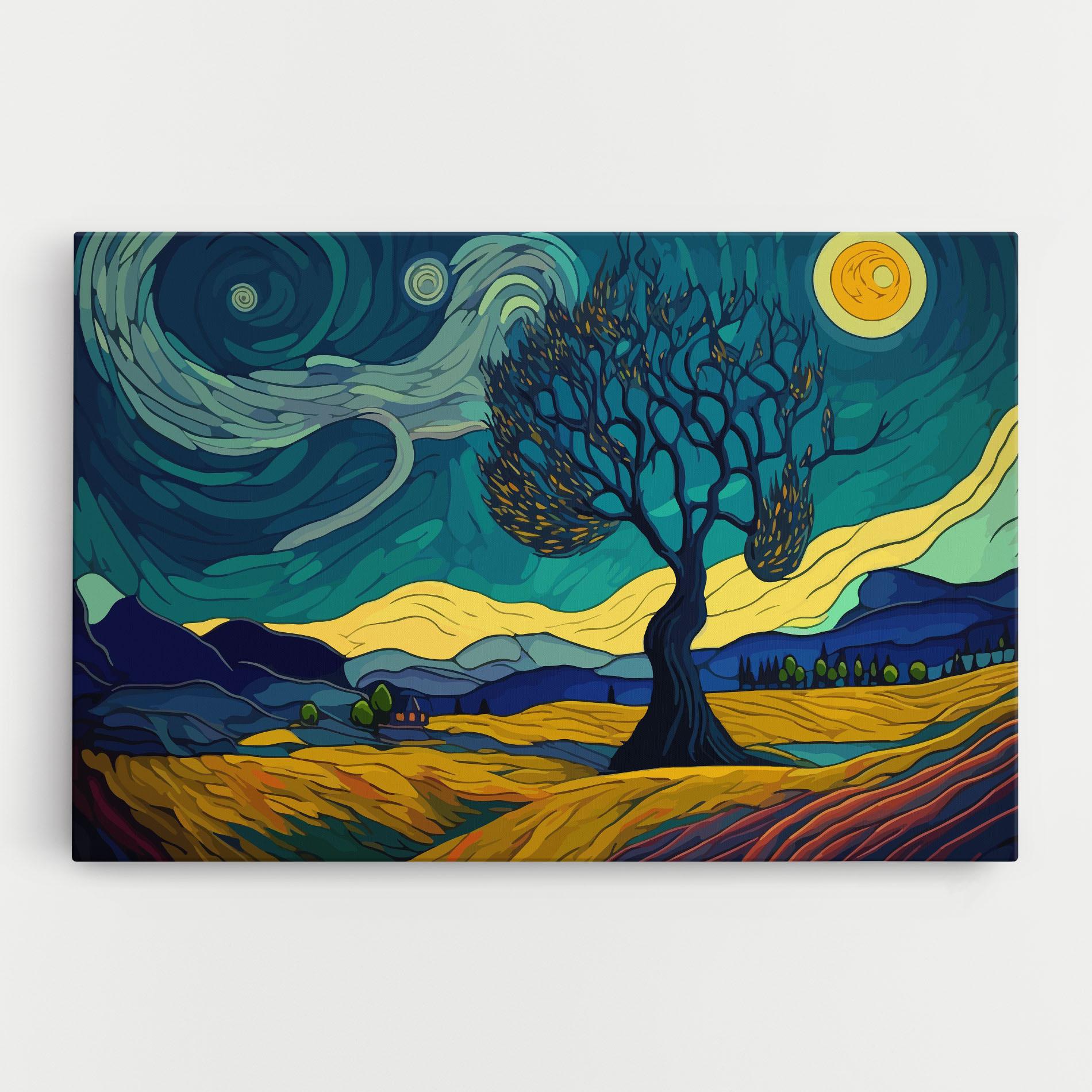 Tablou Canvas Abstract Rural Art mockup 0