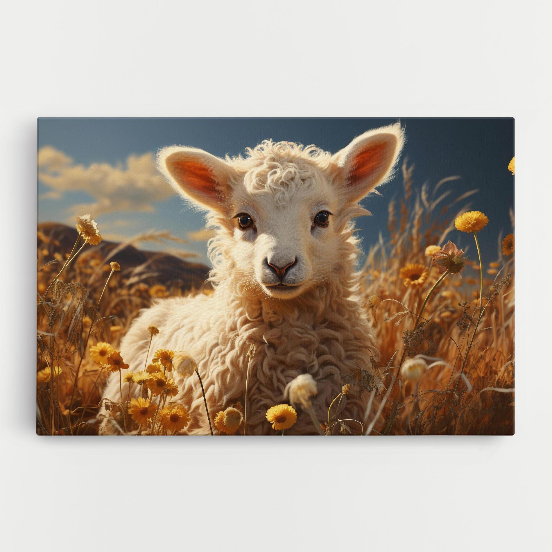 Tablou Canvas Animals Grazing mockup 0
