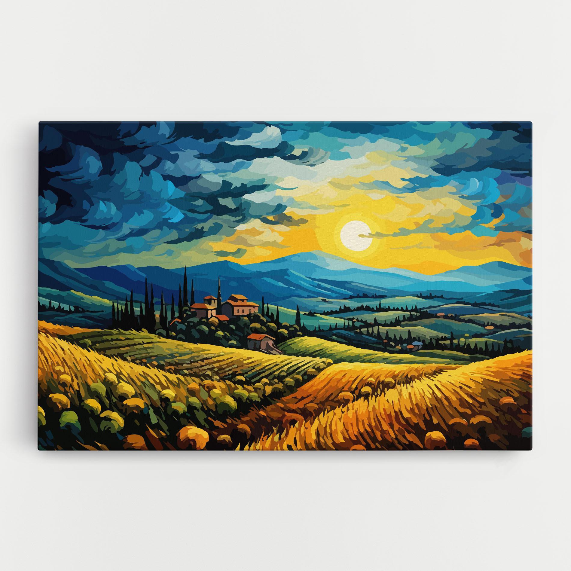 Tablou Canvas Rural Fantasy View mockup 0