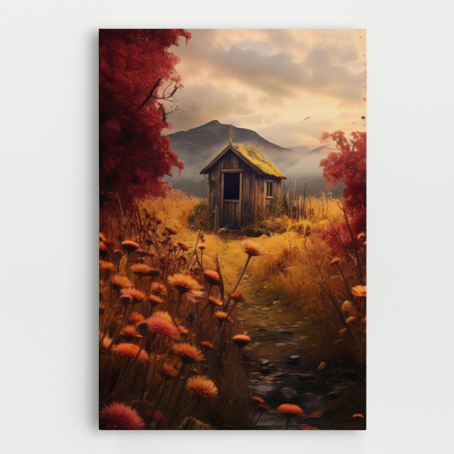 Small Cabin Field mockup 0