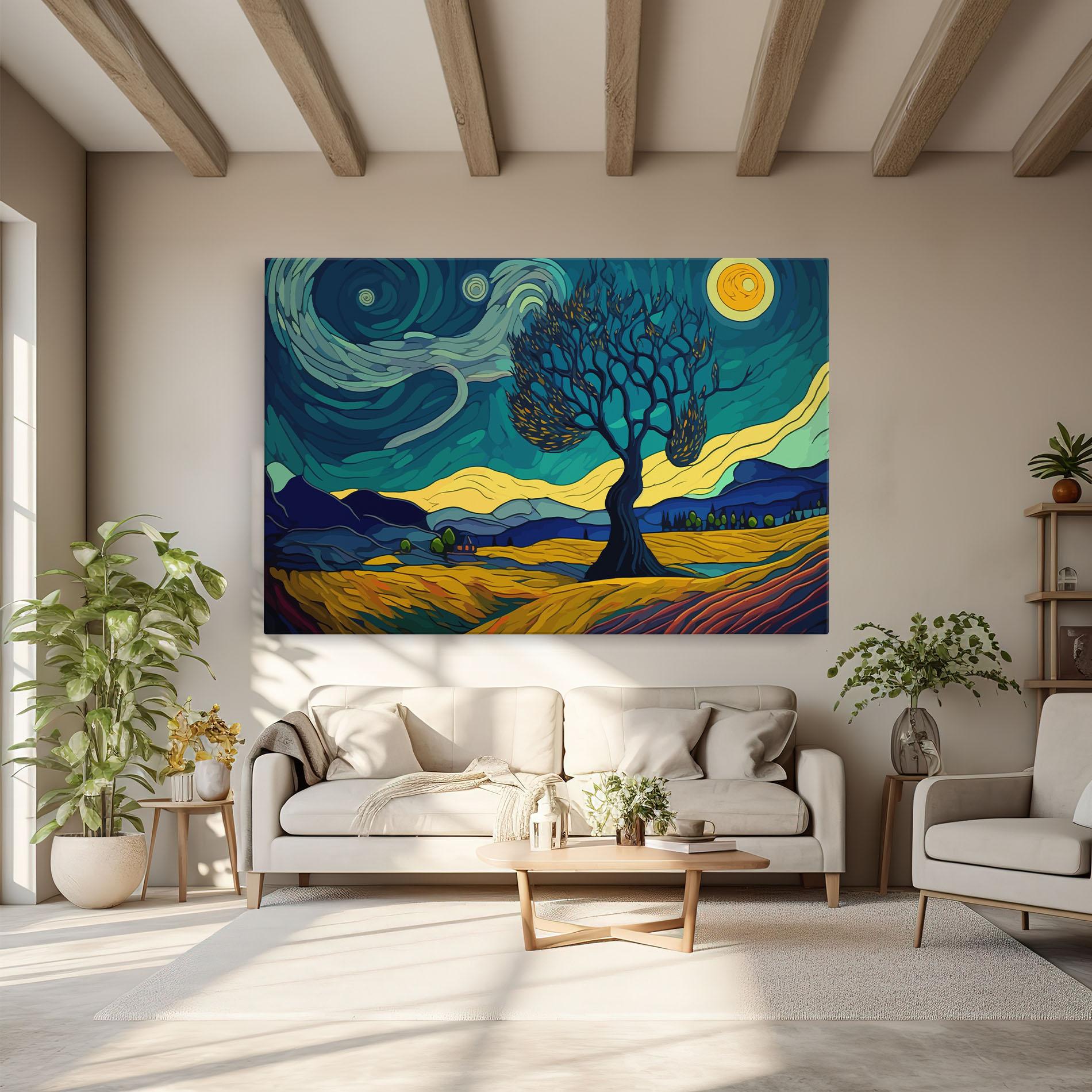 Tablou Canvas Abstract Rural Art mockup 6