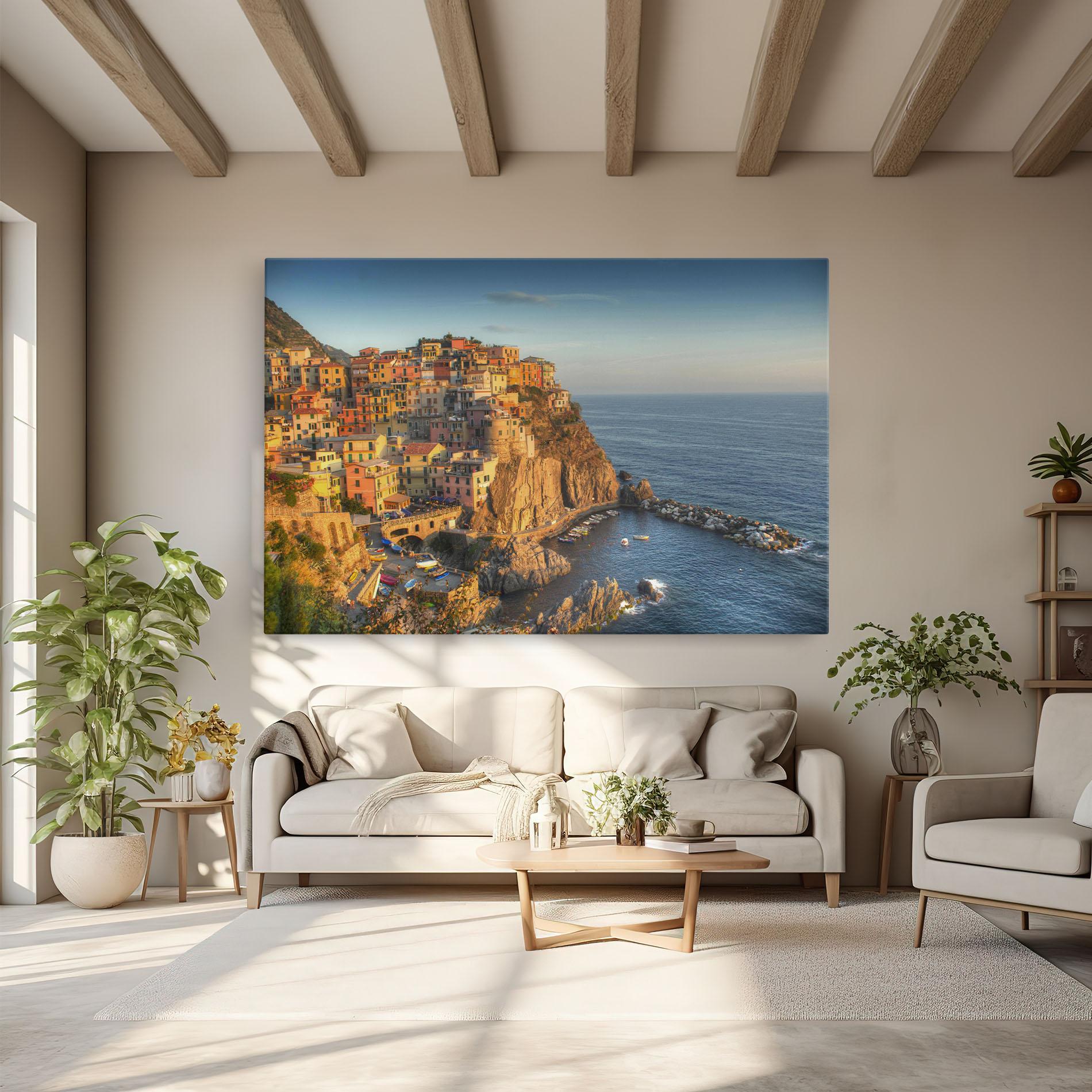 Tablou Canvas Cinque Terrre mockup 6