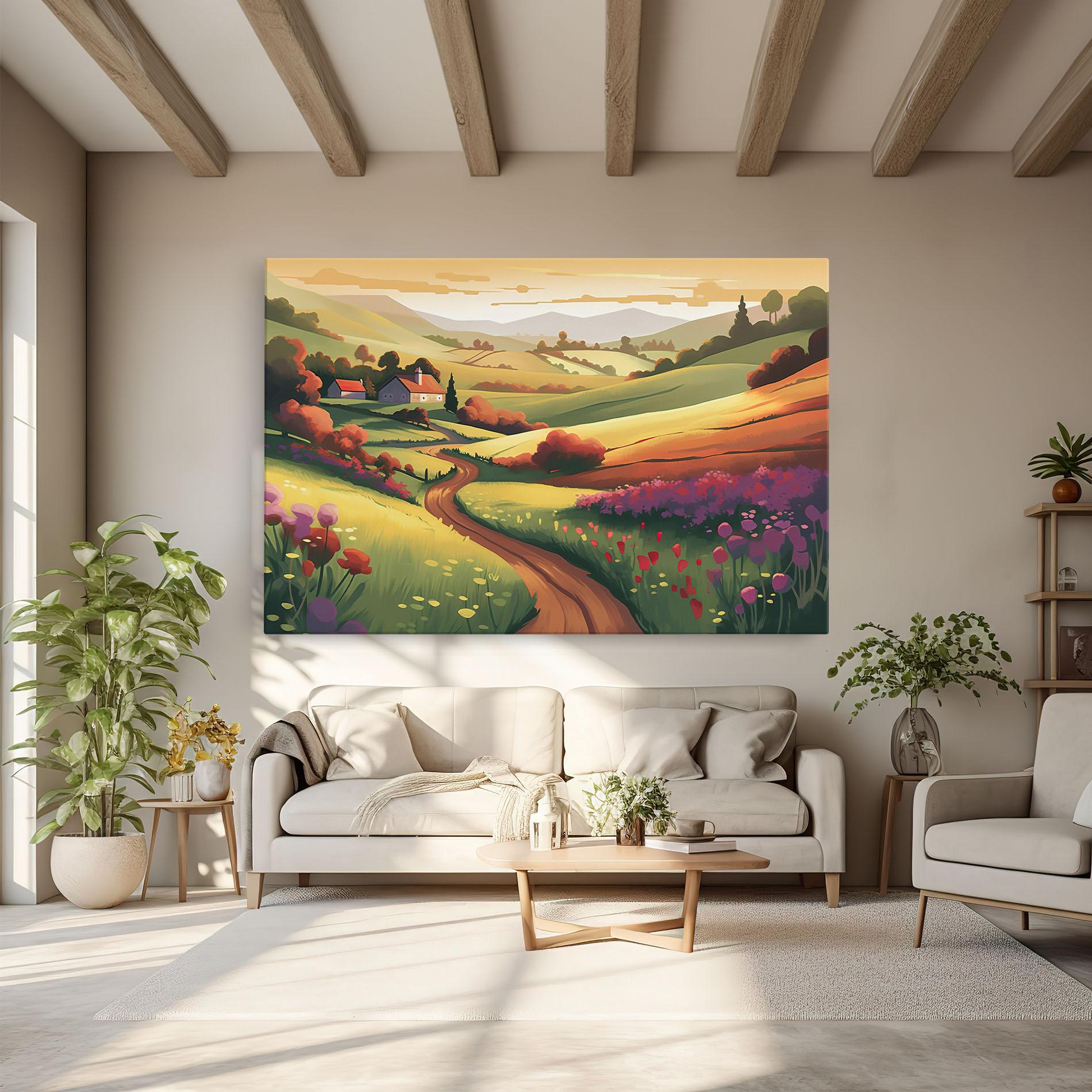 Tablou Canvas Countryside Charm mockup 6