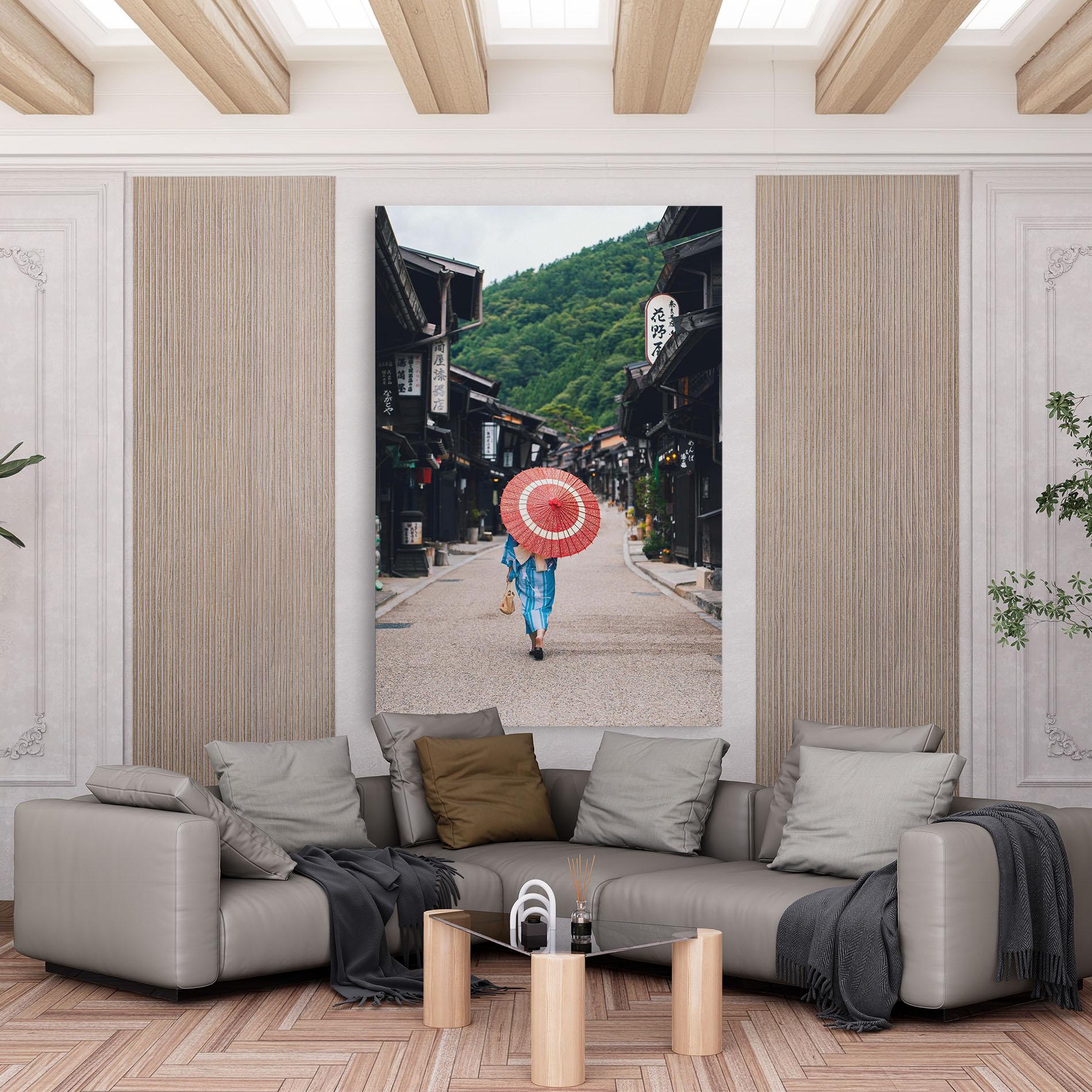 Tablou Canvas China Roads mockup 6