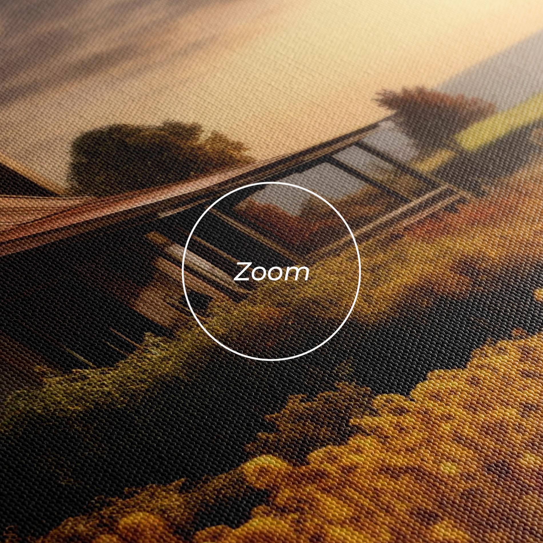 Tablou Canvas Autumn Farm House mockup 3