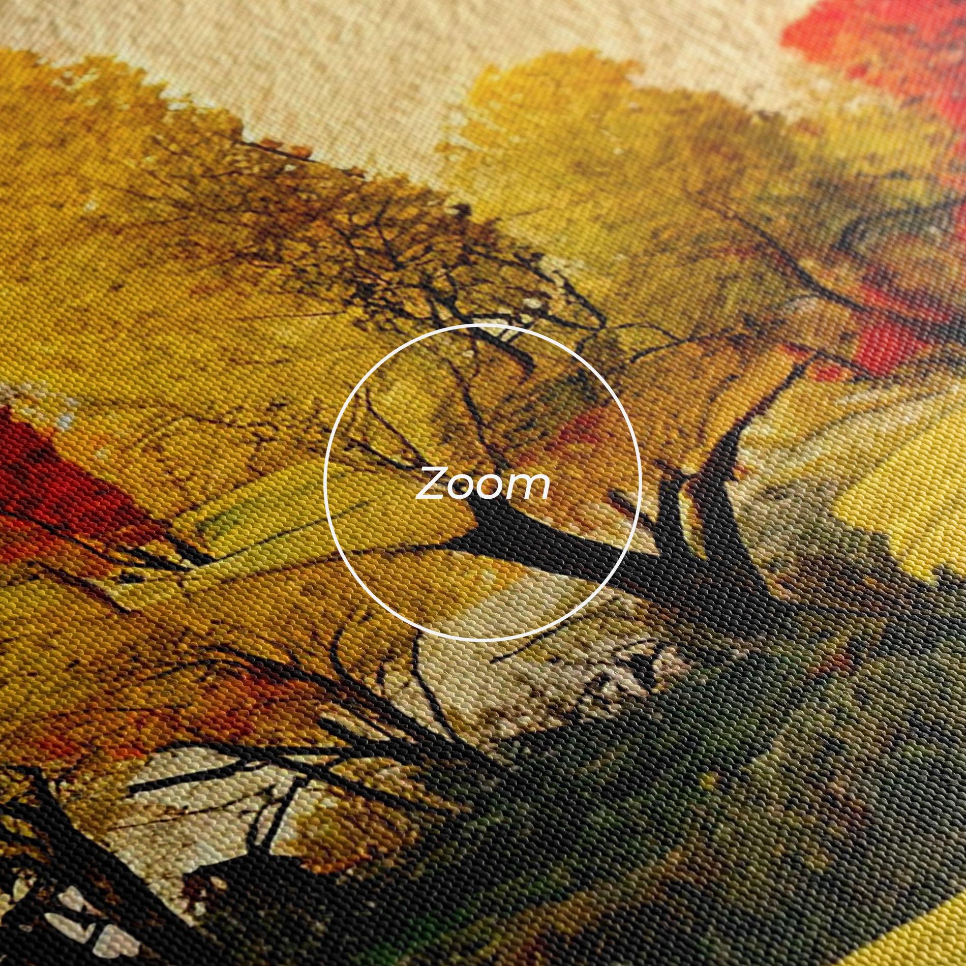 Tablou Canvas Autumn Paper Style mockup 3