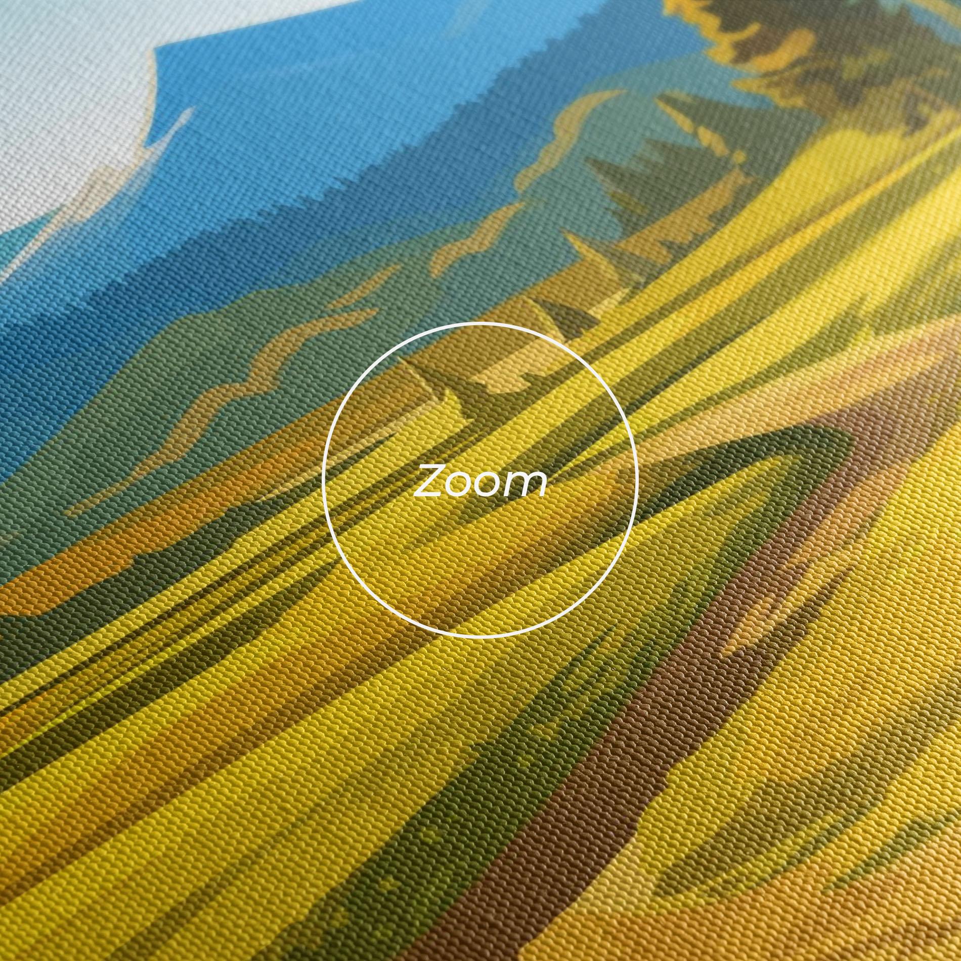 Tablou Canvas Daylight Rural View mockup 3