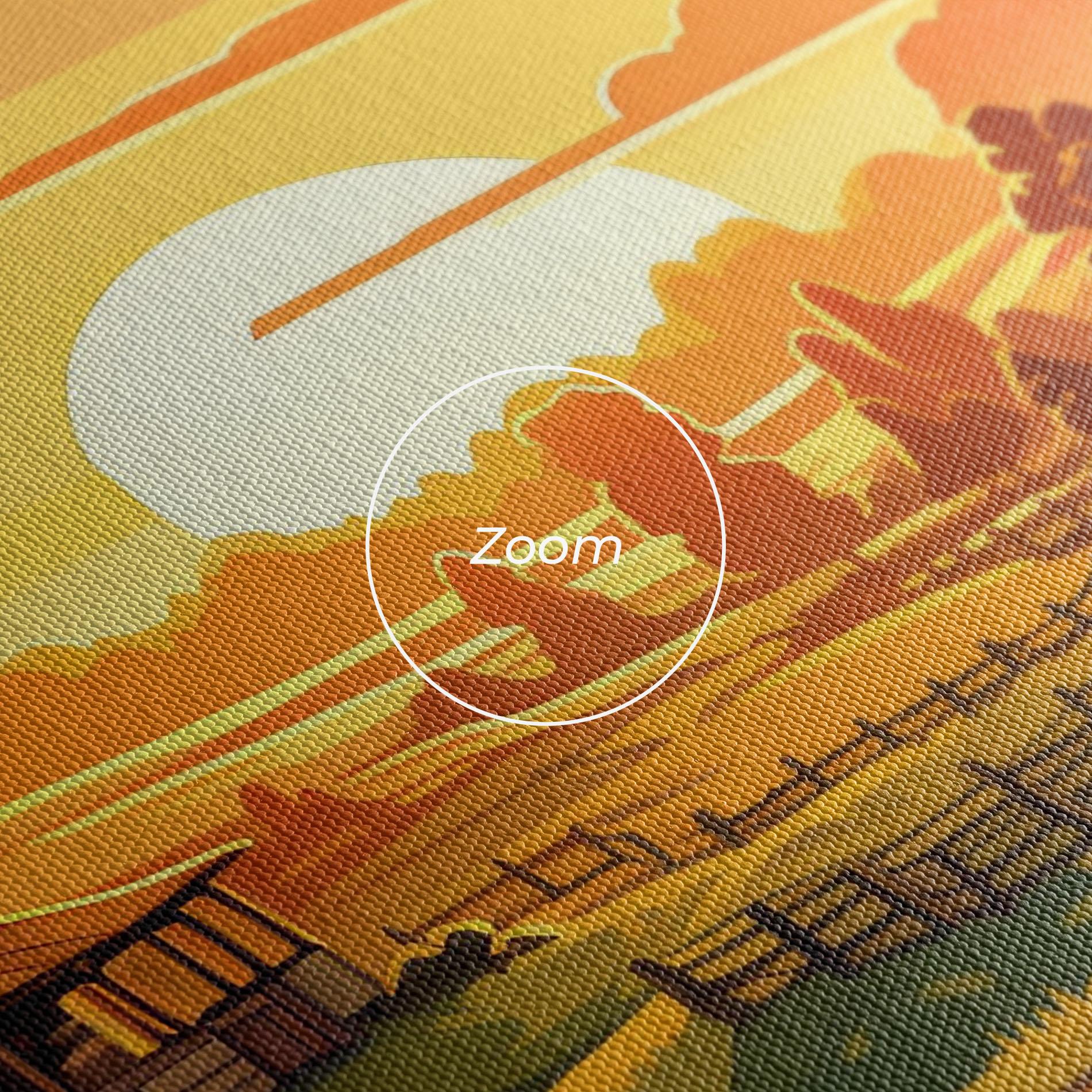 Tablou Canvas Farmhouse Sunlight mockup 3