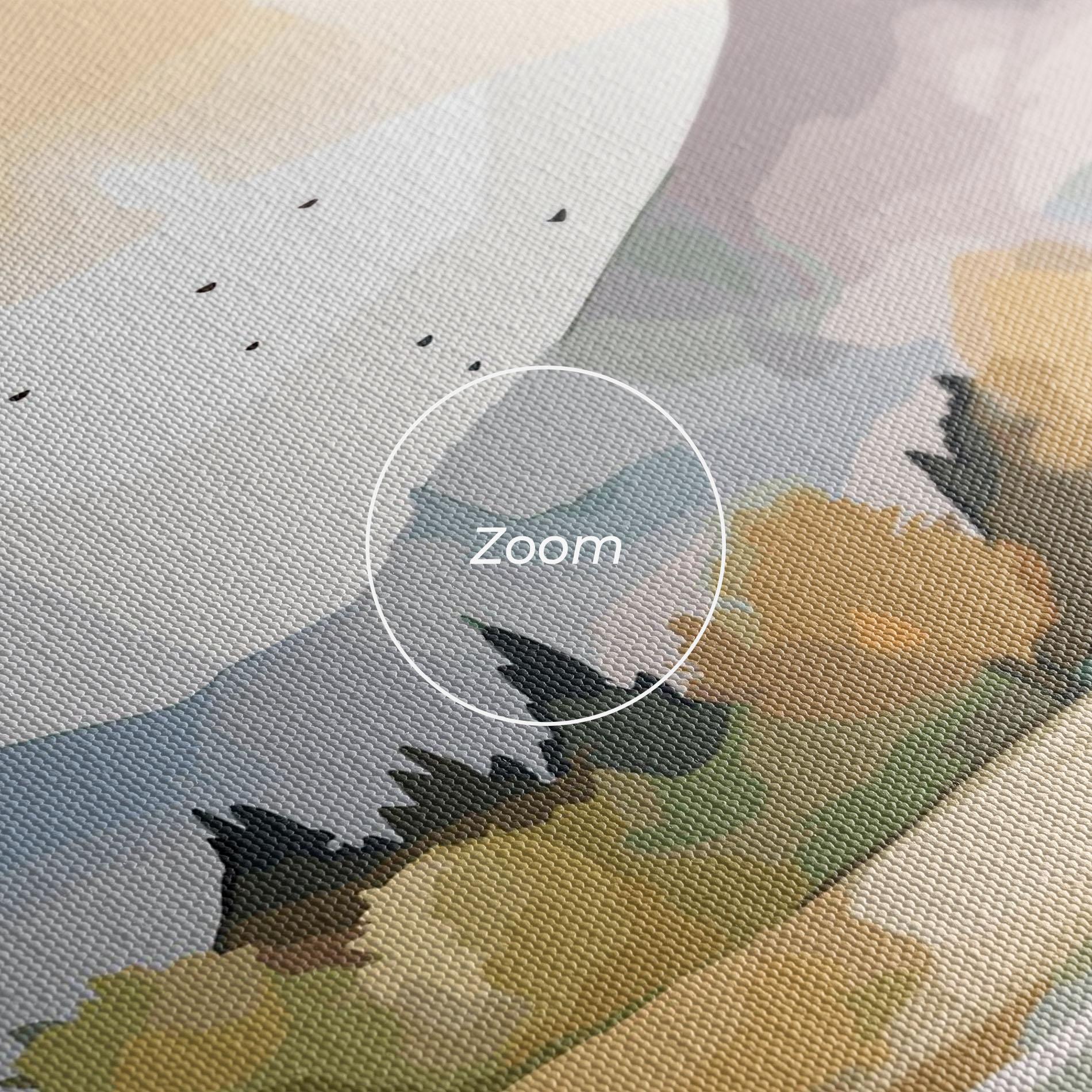 Tablou Canvas Rural Lake View mockup 3
